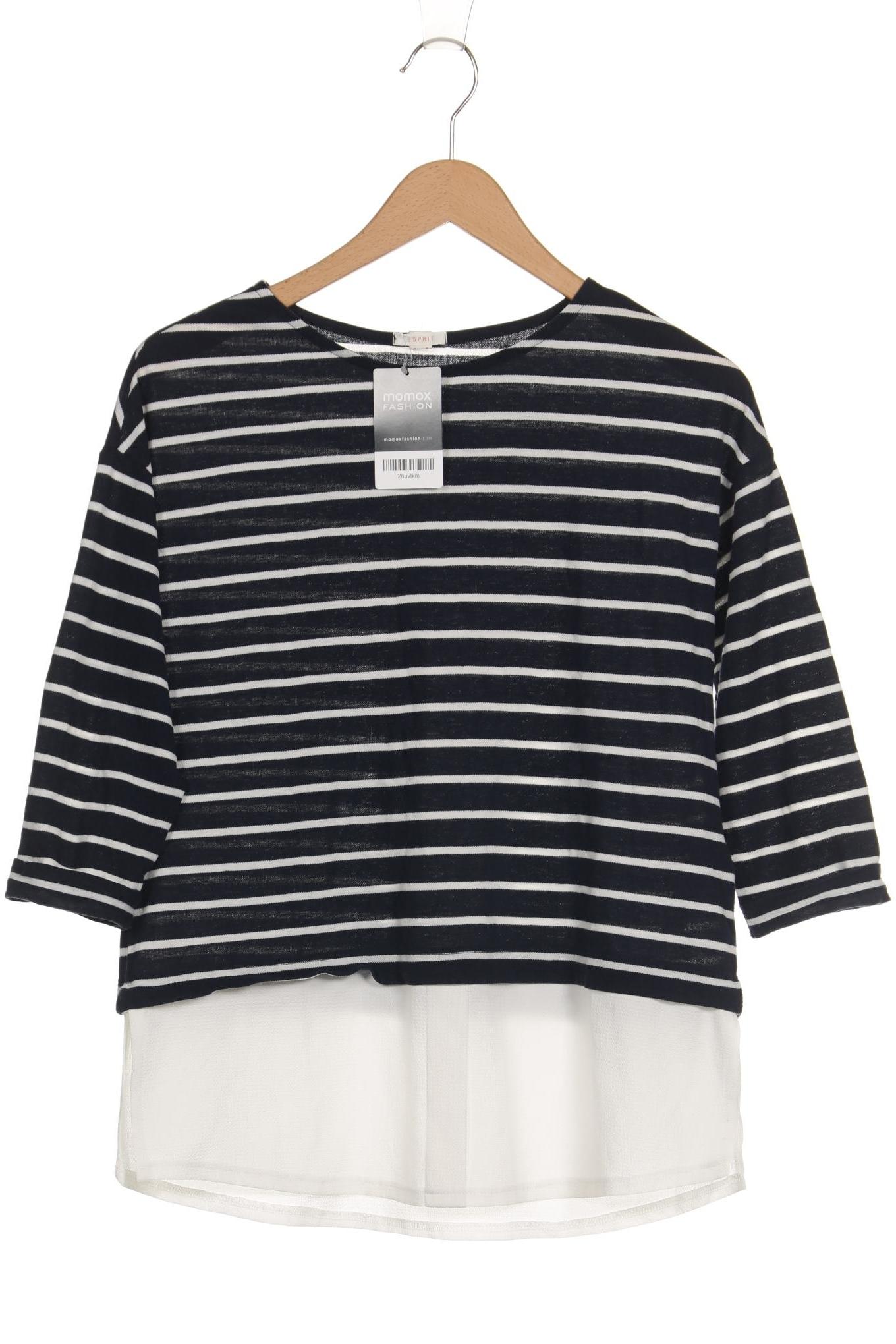 

Esprit Damen Langarmshirt, marineblau, Gr. 36