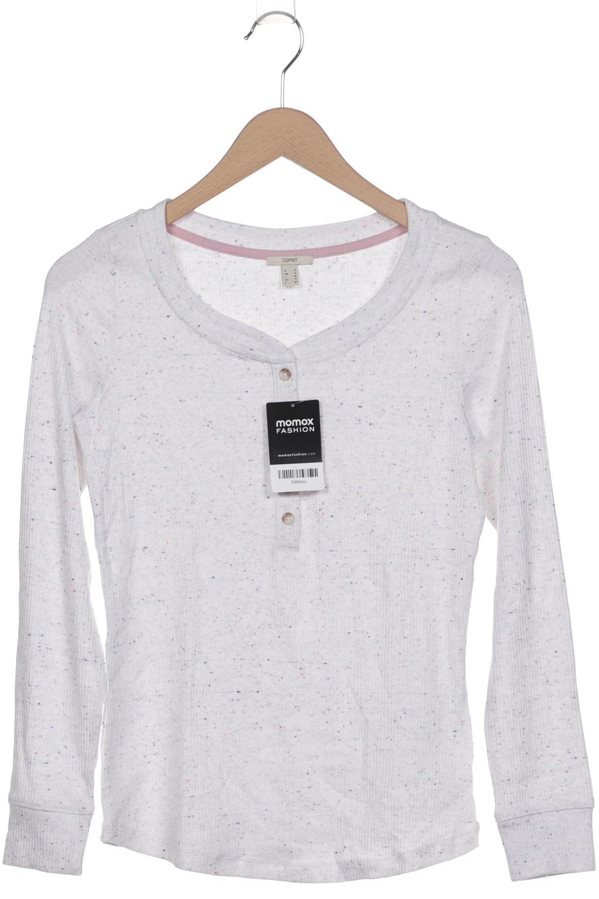 

Esprit Damen Langarmshirt, weiß, Gr. 36