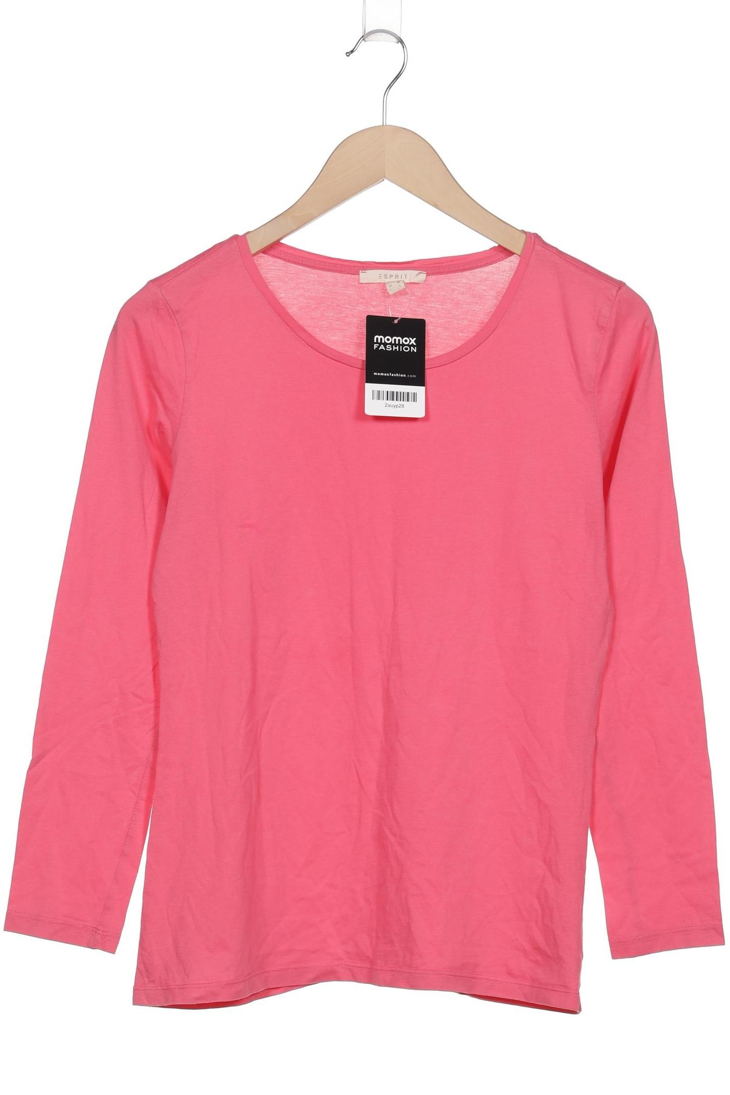 

Esprit Damen Langarmshirt, pink, Gr. 38