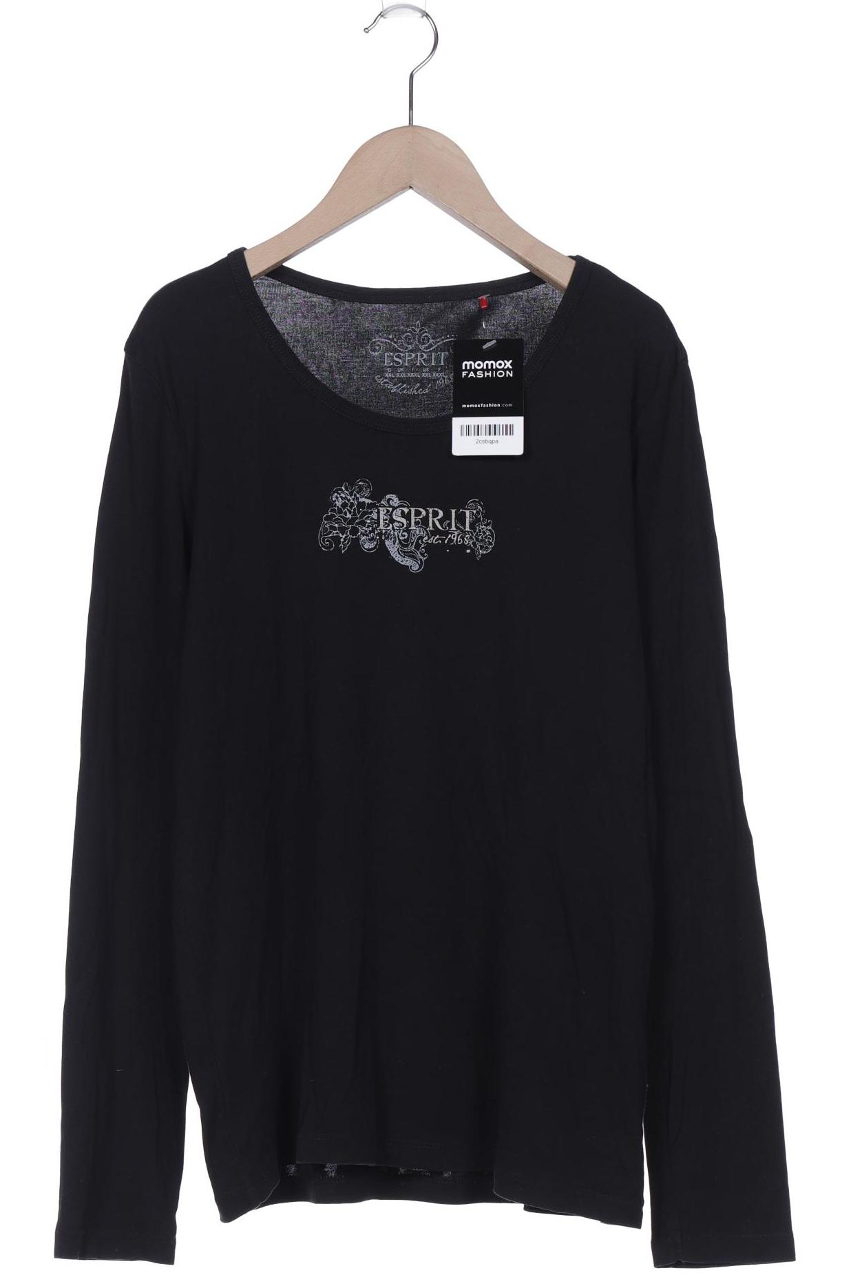 

Esprit Damen Langarmshirt, schwarz, Gr. 46