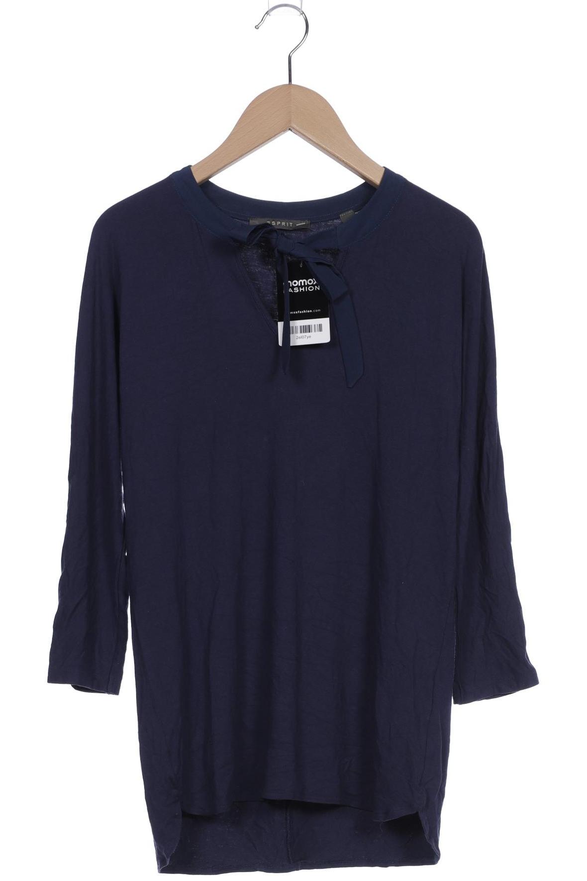 

Esprit Damen Langarmshirt, marineblau, Gr. 34