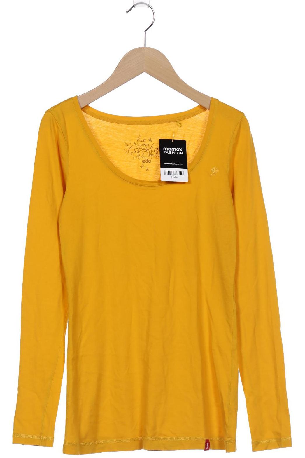 

Esprit Damen Langarmshirt, gelb, Gr. 36