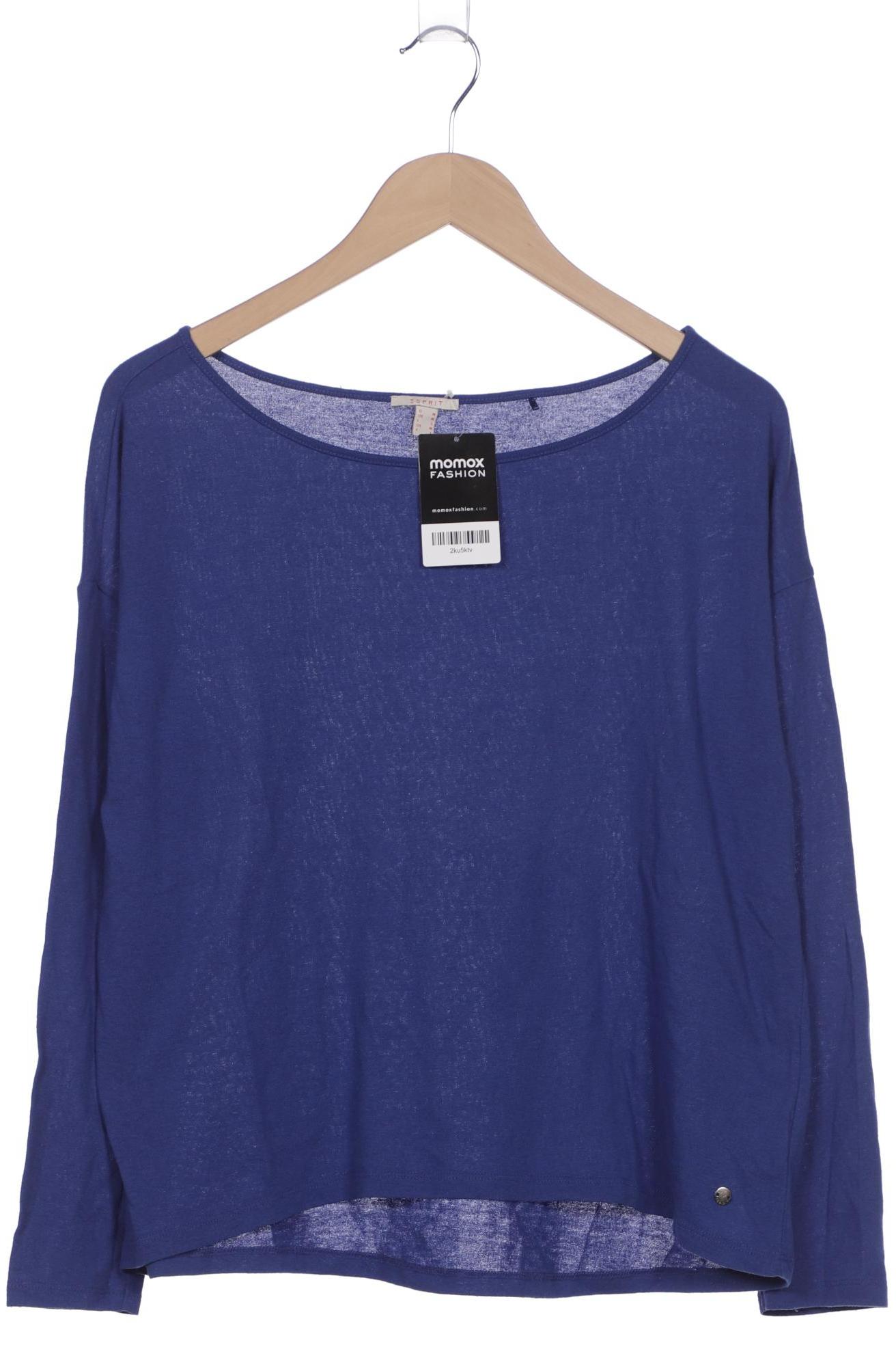 

Esprit Damen Langarmshirt, blau, Gr. 38