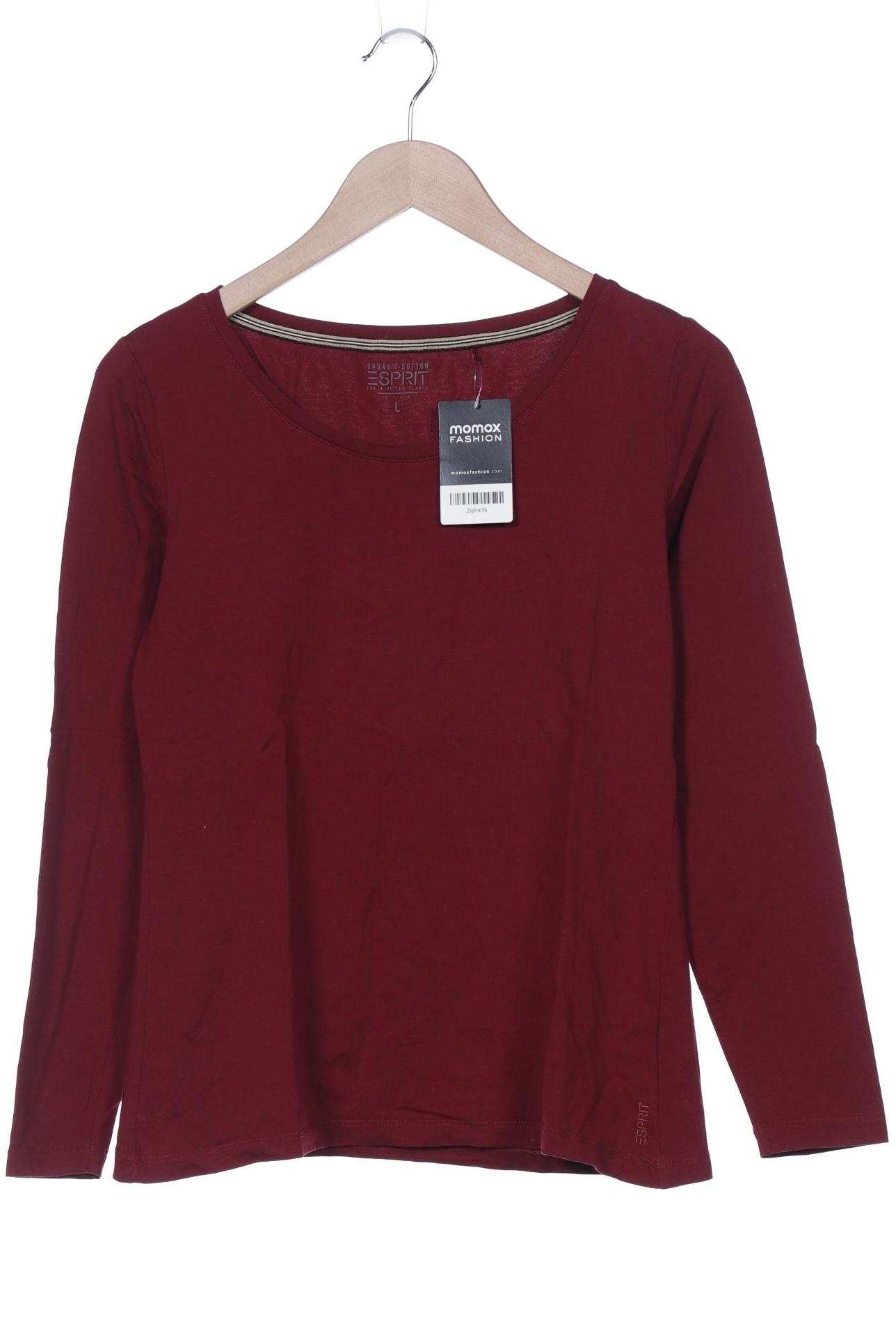 

Esprit Damen Langarmshirt, bordeaux, Gr. 42