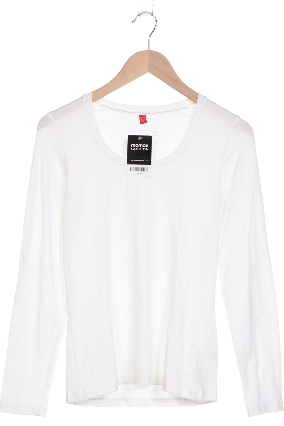 

Esprit Damen Langarmshirt, weiß, Gr. 42