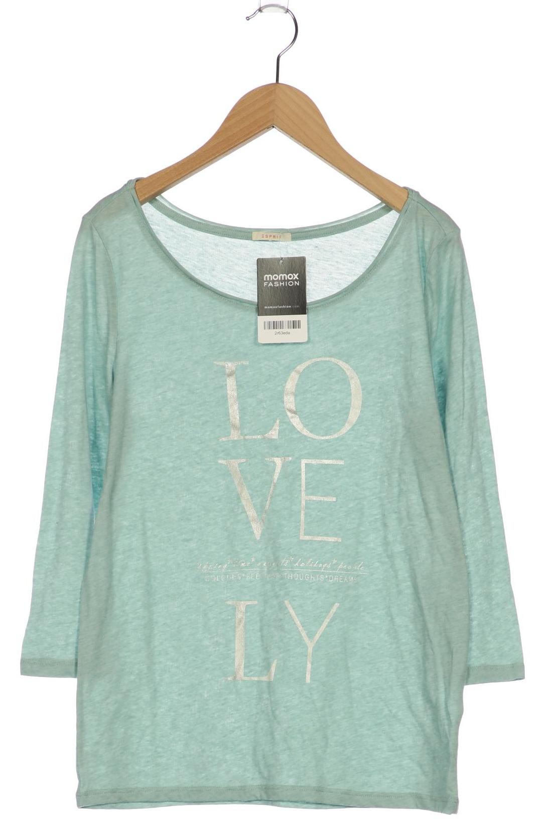 

Esprit Damen Langarmshirt, blau, Gr. 38
