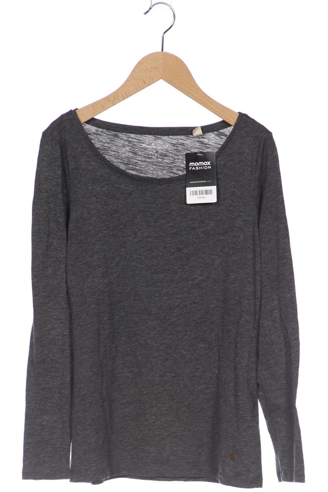 

Esprit Damen Langarmshirt, grau, Gr. 34