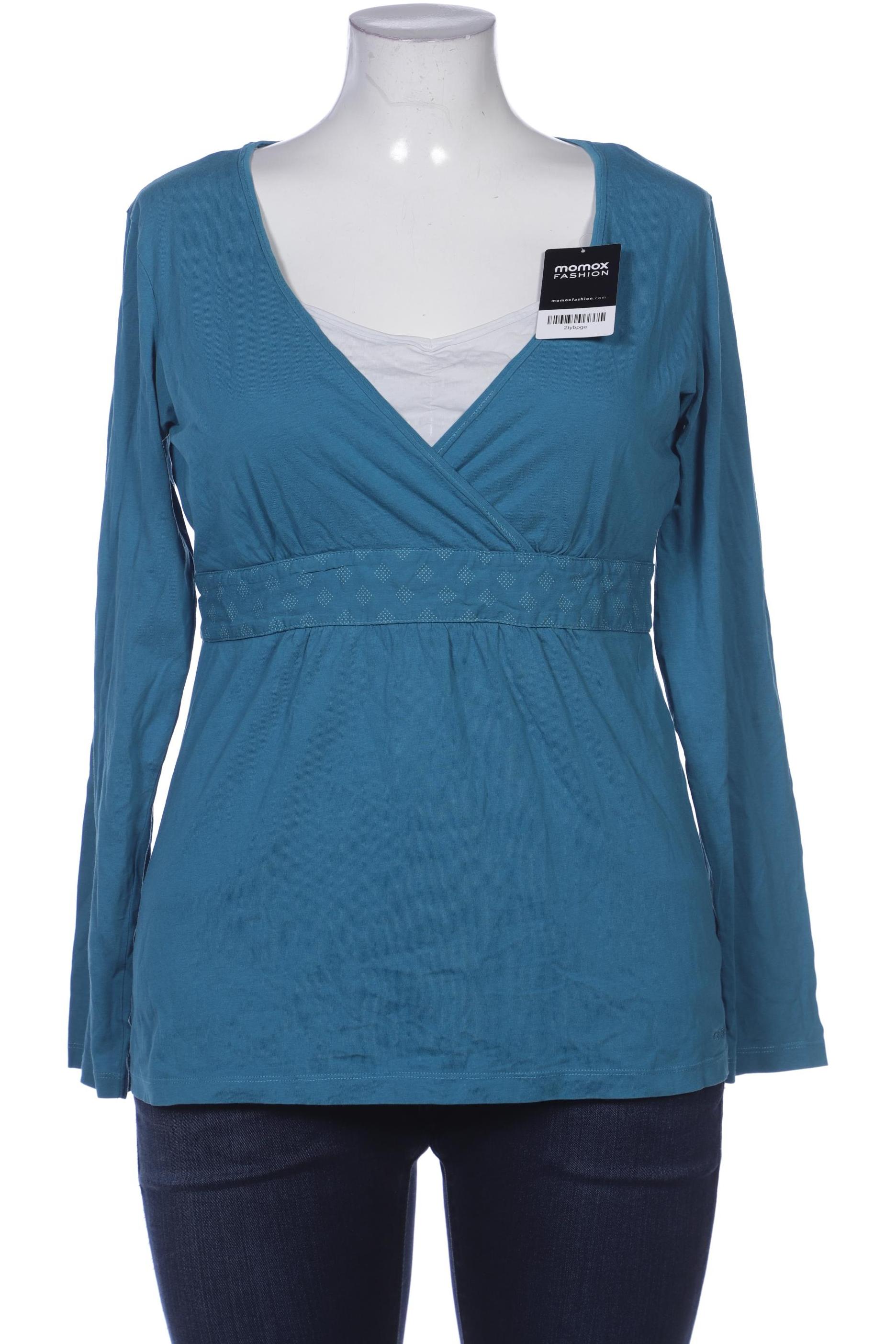 

Esprit Damen Langarmshirt, blau, Gr. 44