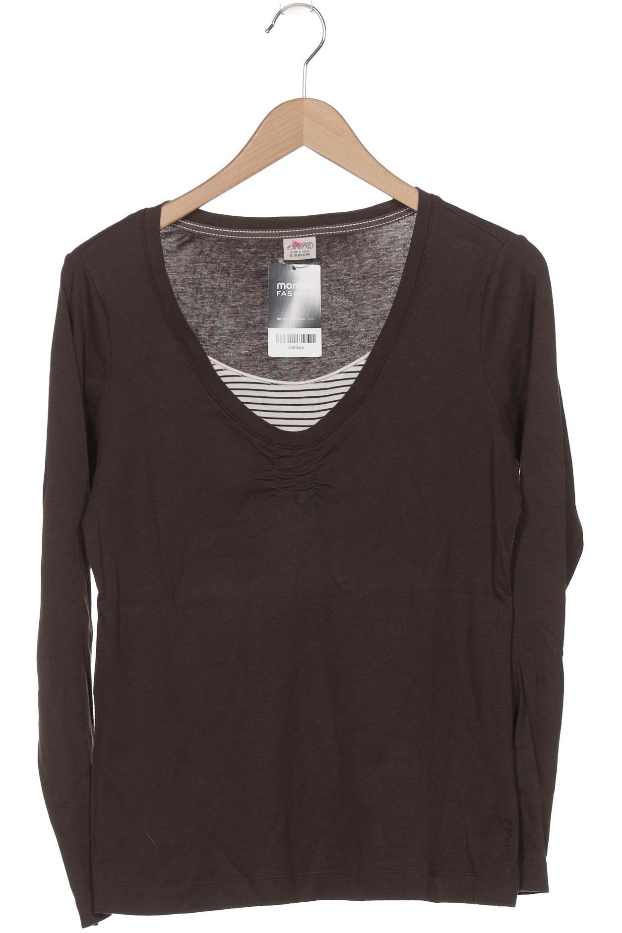 

Esprit Damen Langarmshirt, braun, Gr. 44