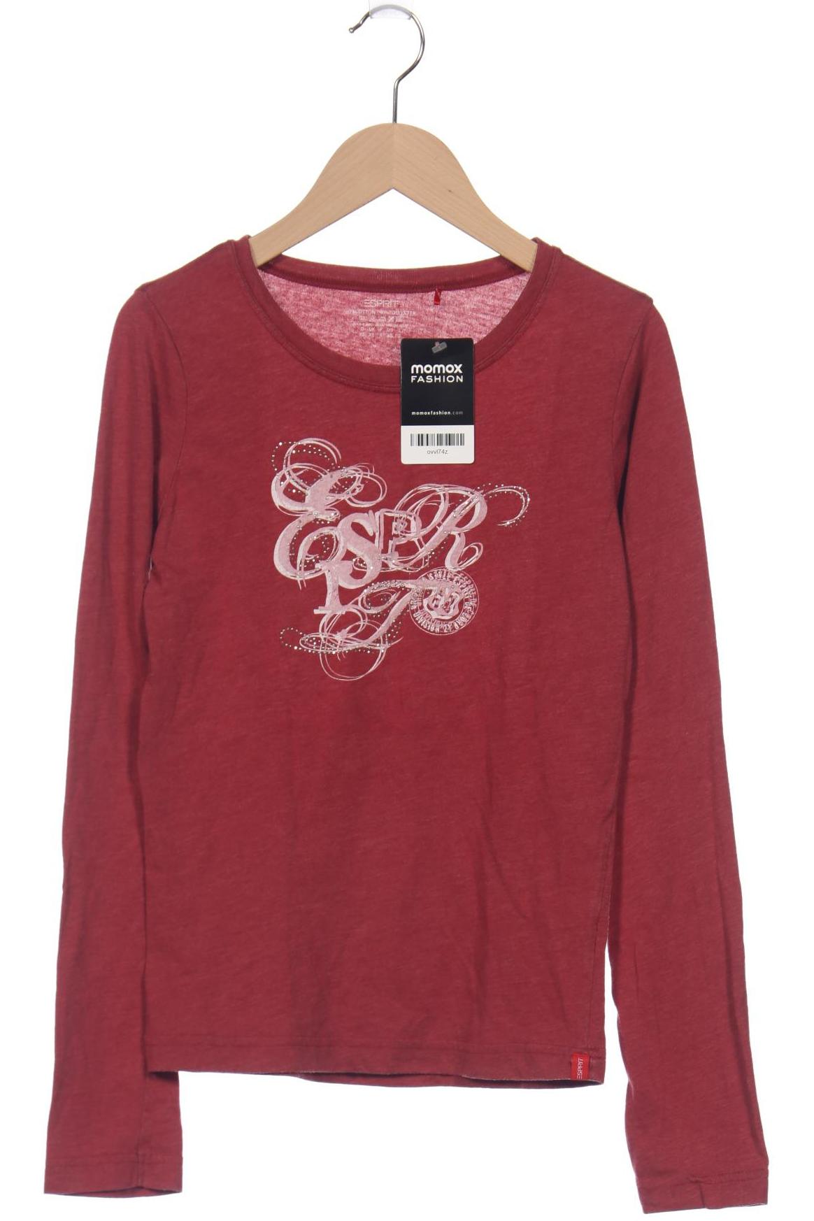 

Esprit Damen Langarmshirt, bordeaux, Gr. 34