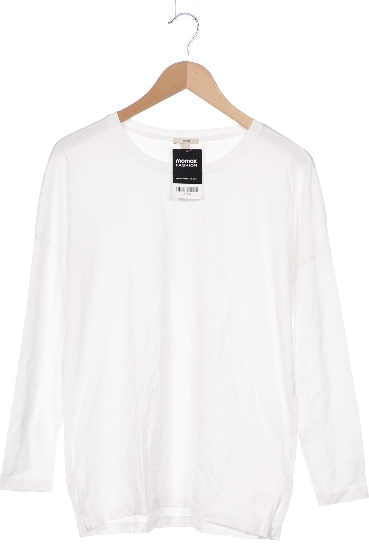 

Esprit Damen Langarmshirt, weiß, Gr. 38