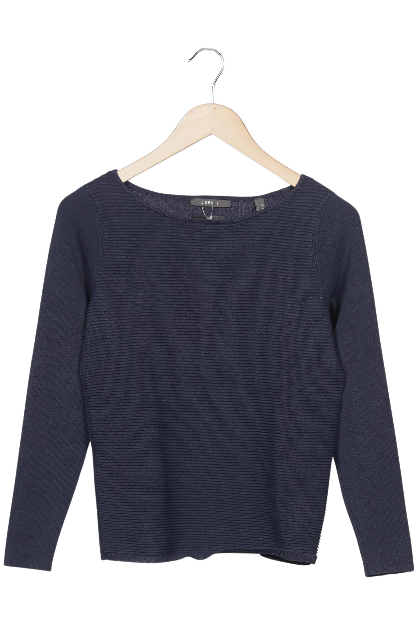 

Esprit Damen Langarmshirt, marineblau, Gr. 34