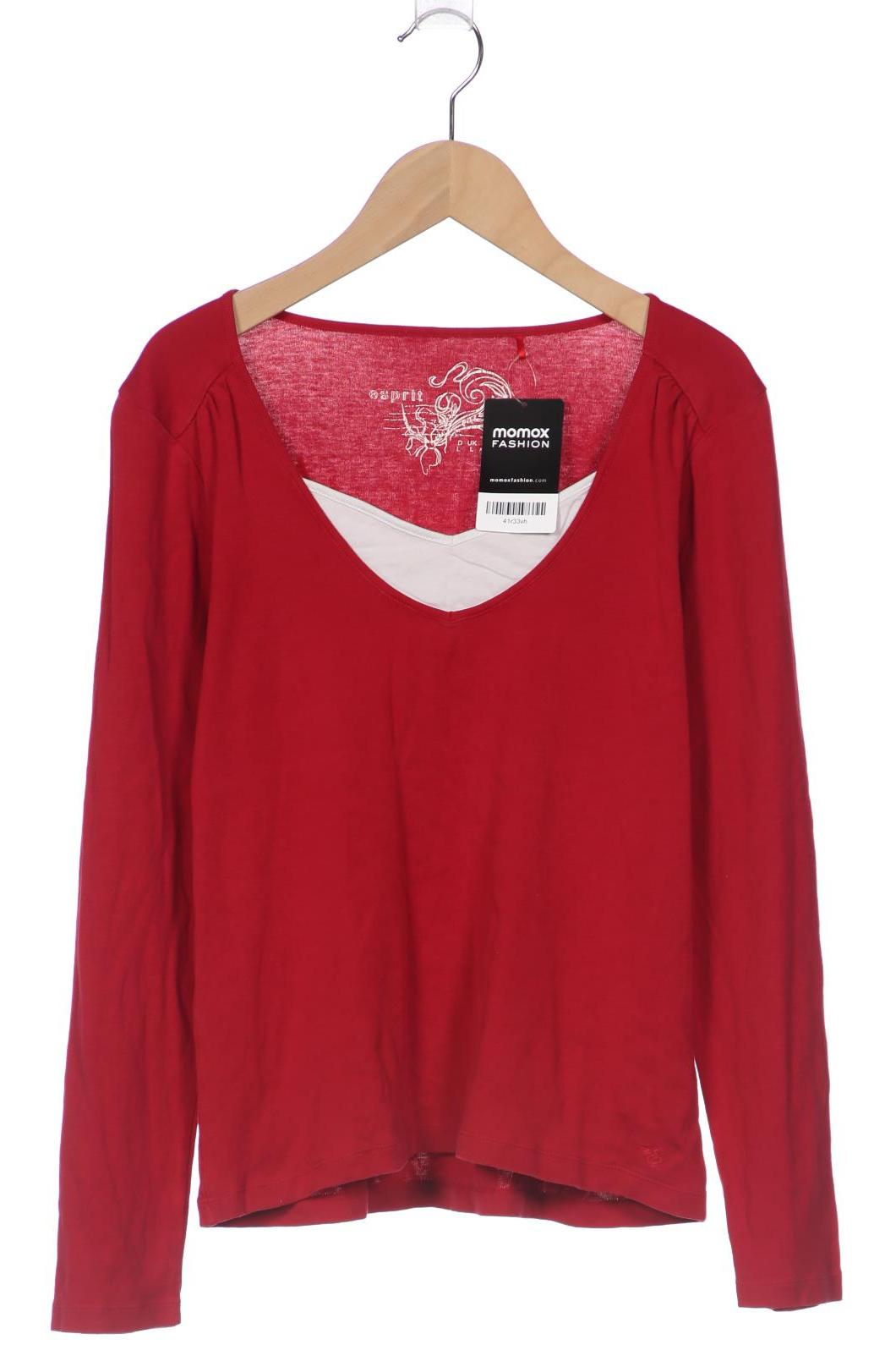 

Esprit Damen Langarmshirt, rot, Gr. 42