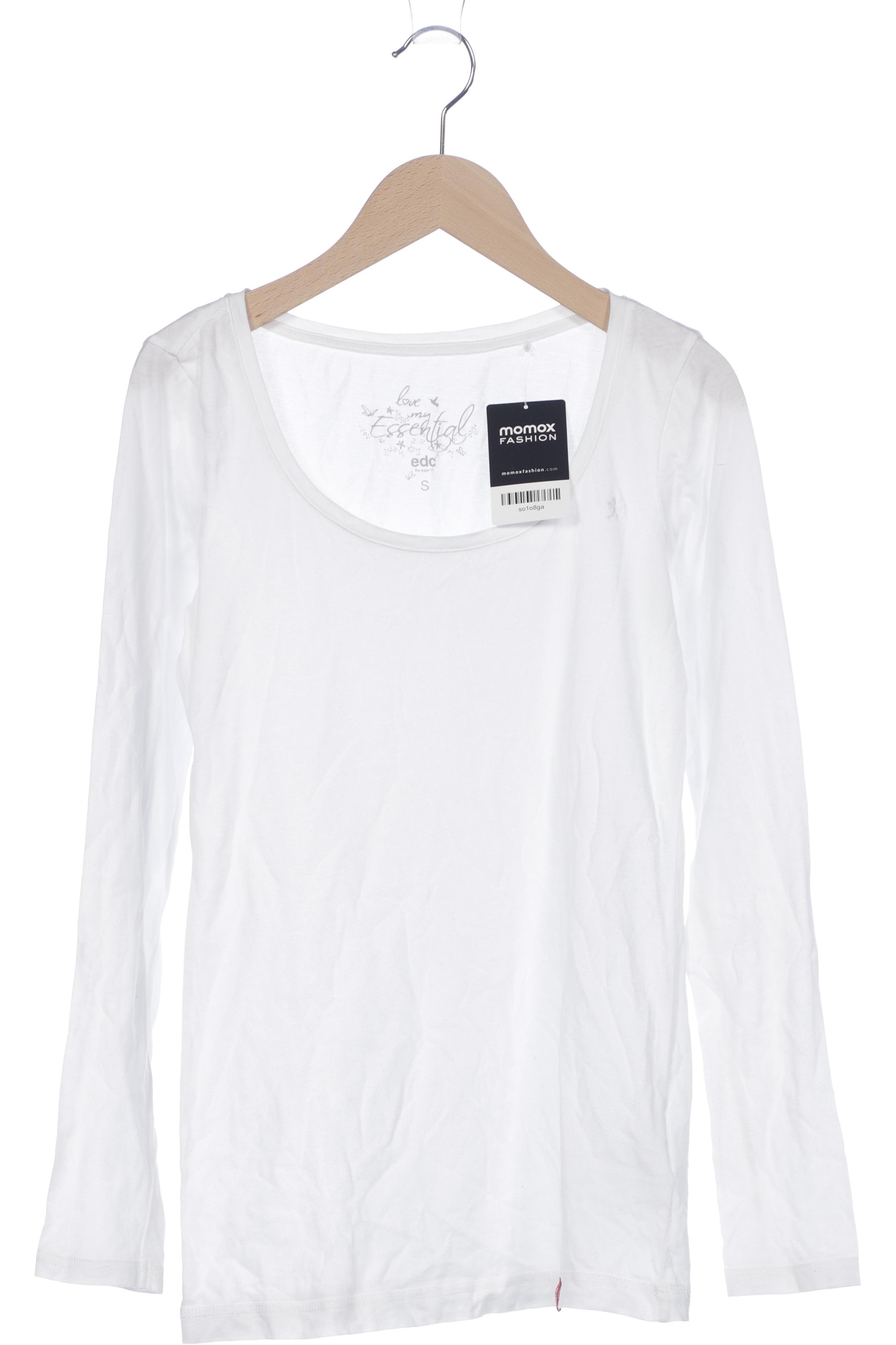 

Esprit Damen Langarmshirt, weiß, Gr. 36