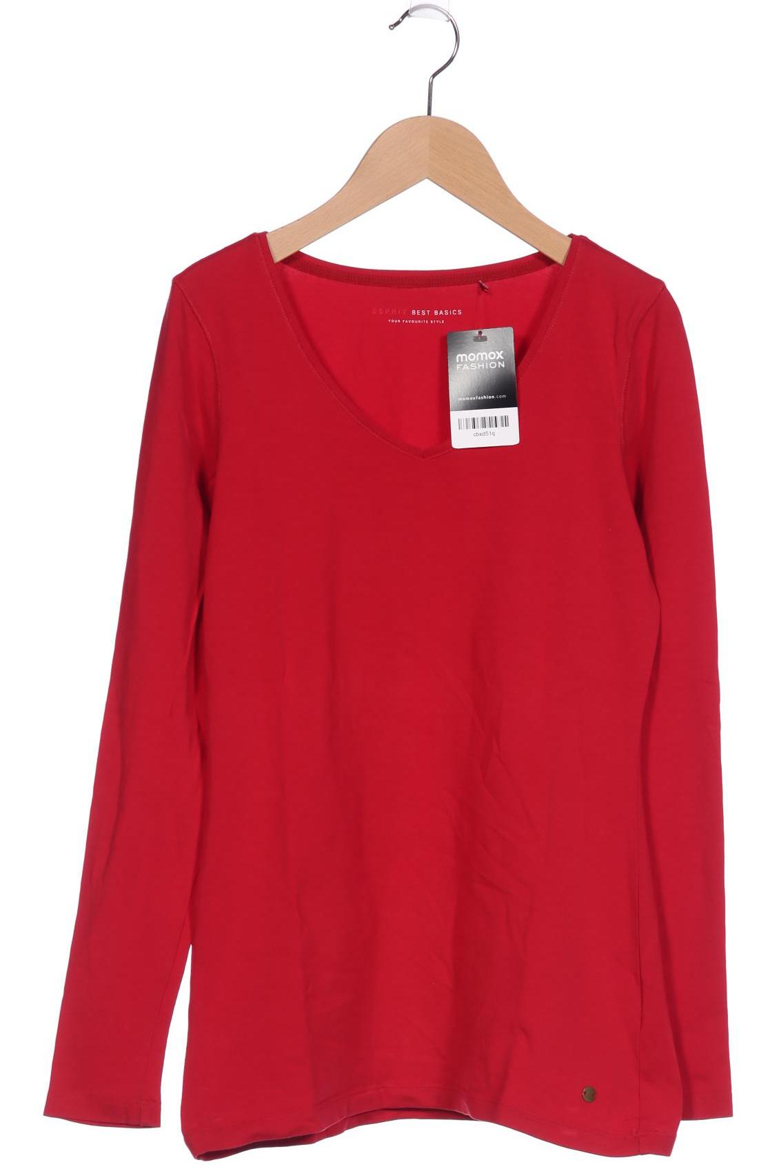 

Esprit Damen Langarmshirt, rot, Gr. 38