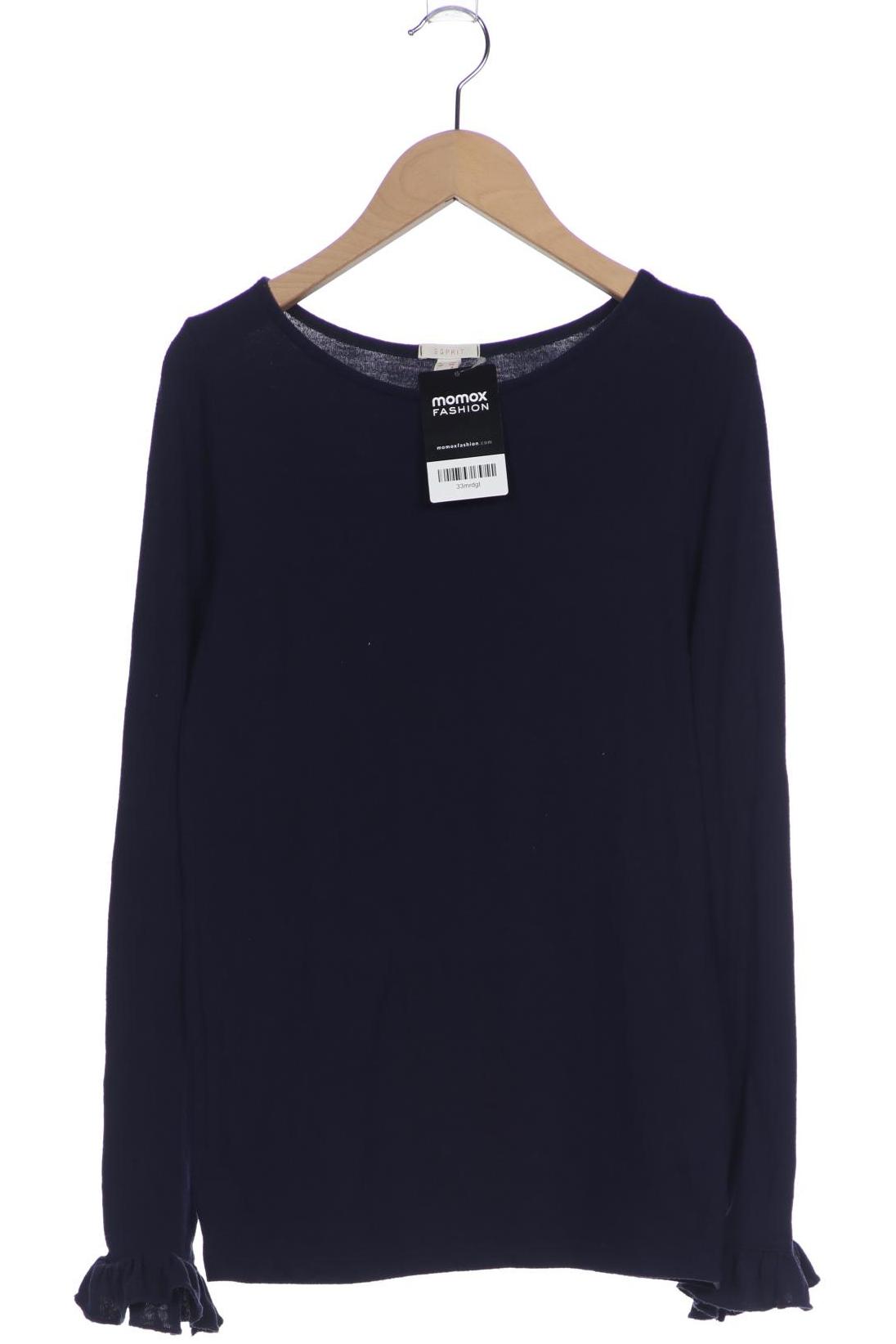 

Esprit Damen Langarmshirt, marineblau, Gr. 34