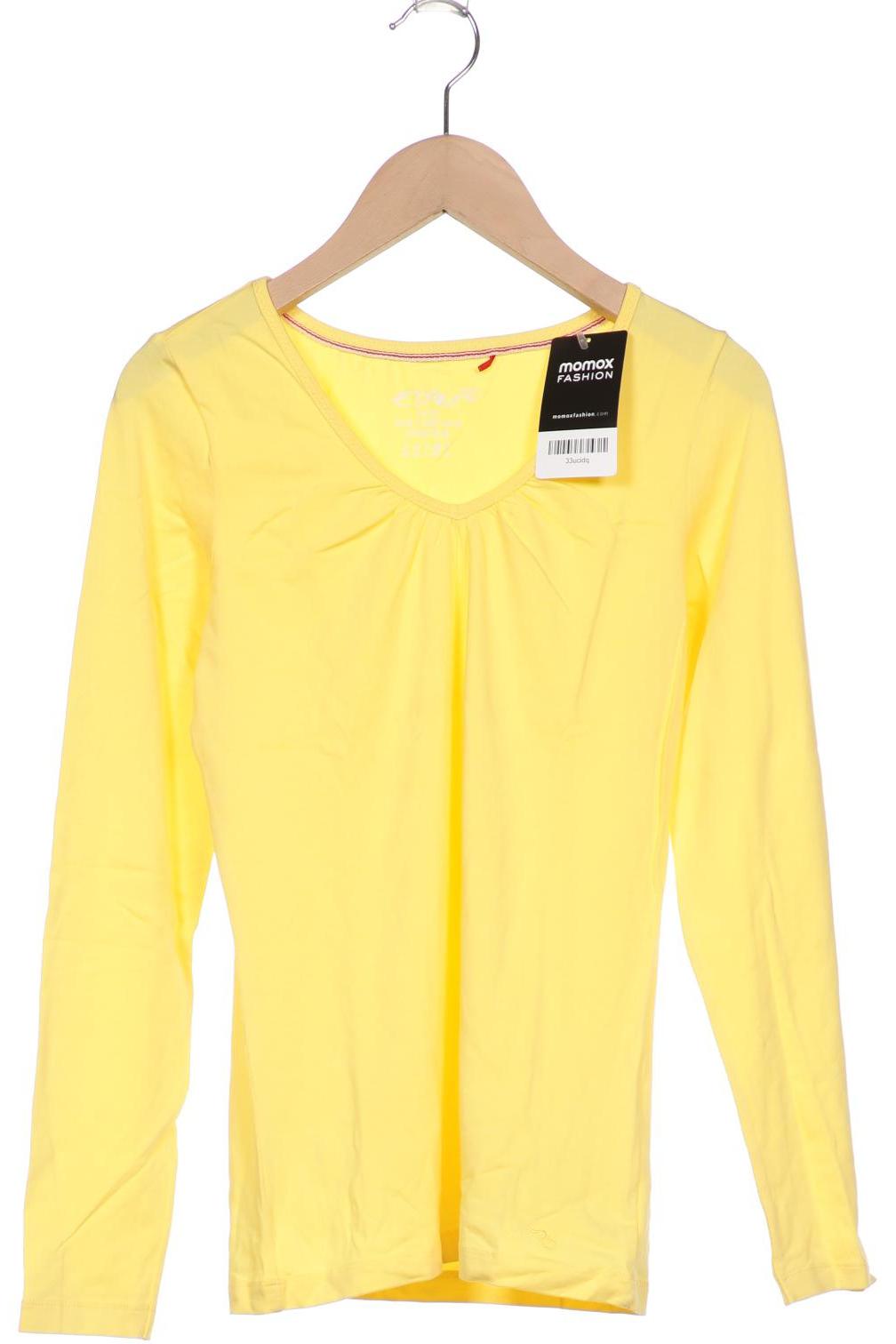 

Esprit Damen Langarmshirt, gelb, Gr. 34