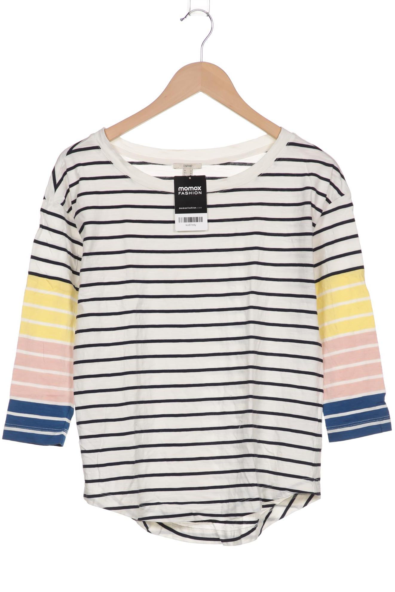 

Esprit Damen Langarmshirt, weiß, Gr. 36
