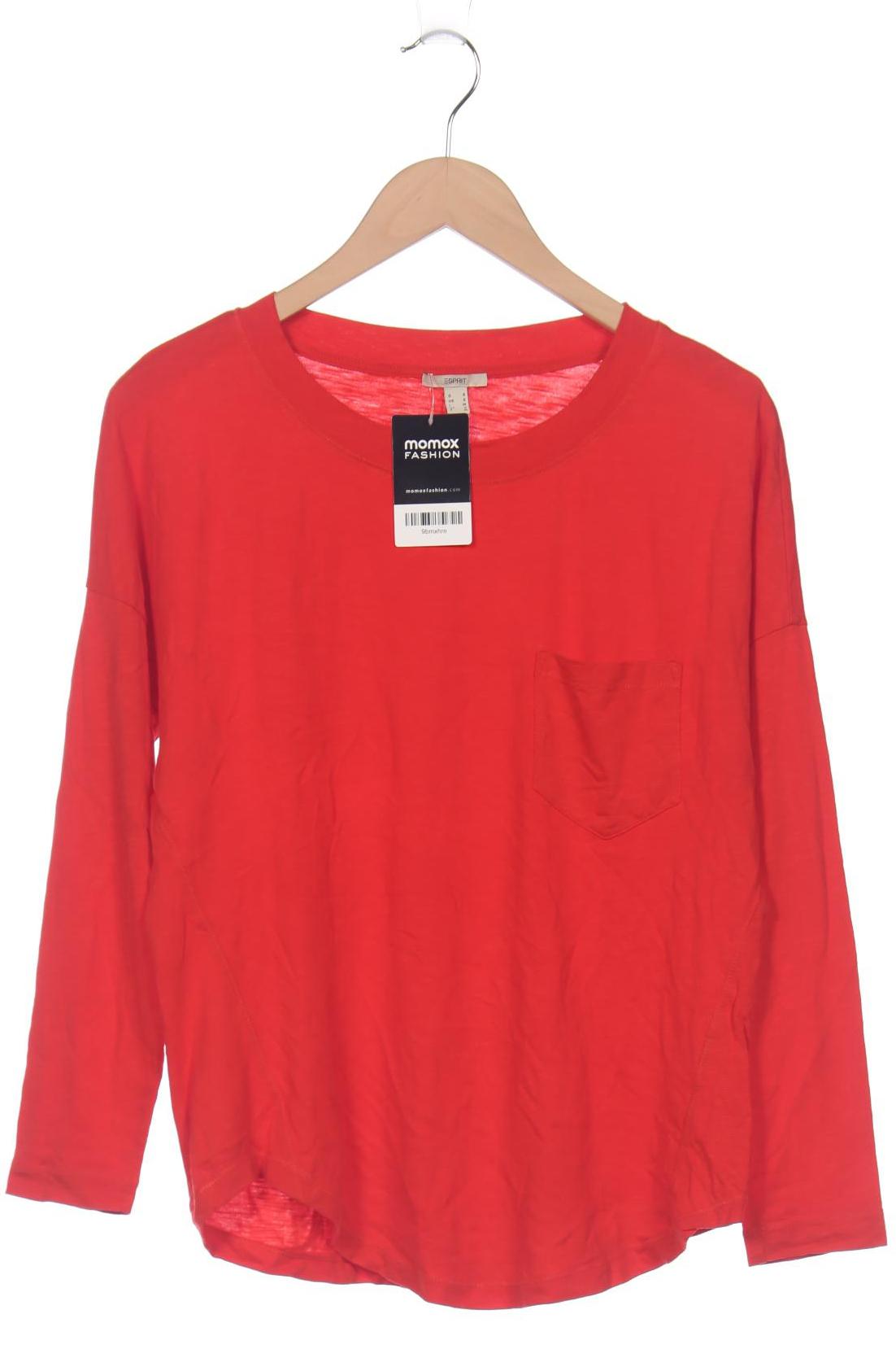 

Esprit Damen Langarmshirt, rot, Gr. 36