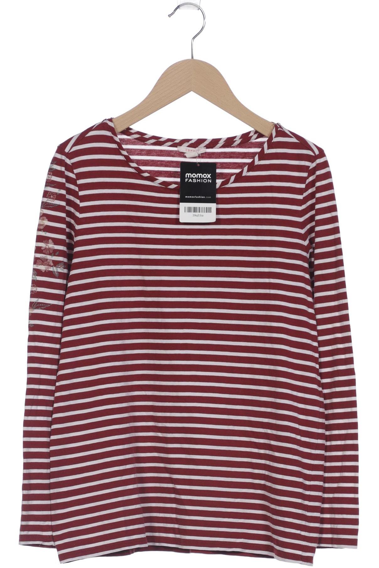 

Esprit Damen Langarmshirt, bordeaux, Gr. 34