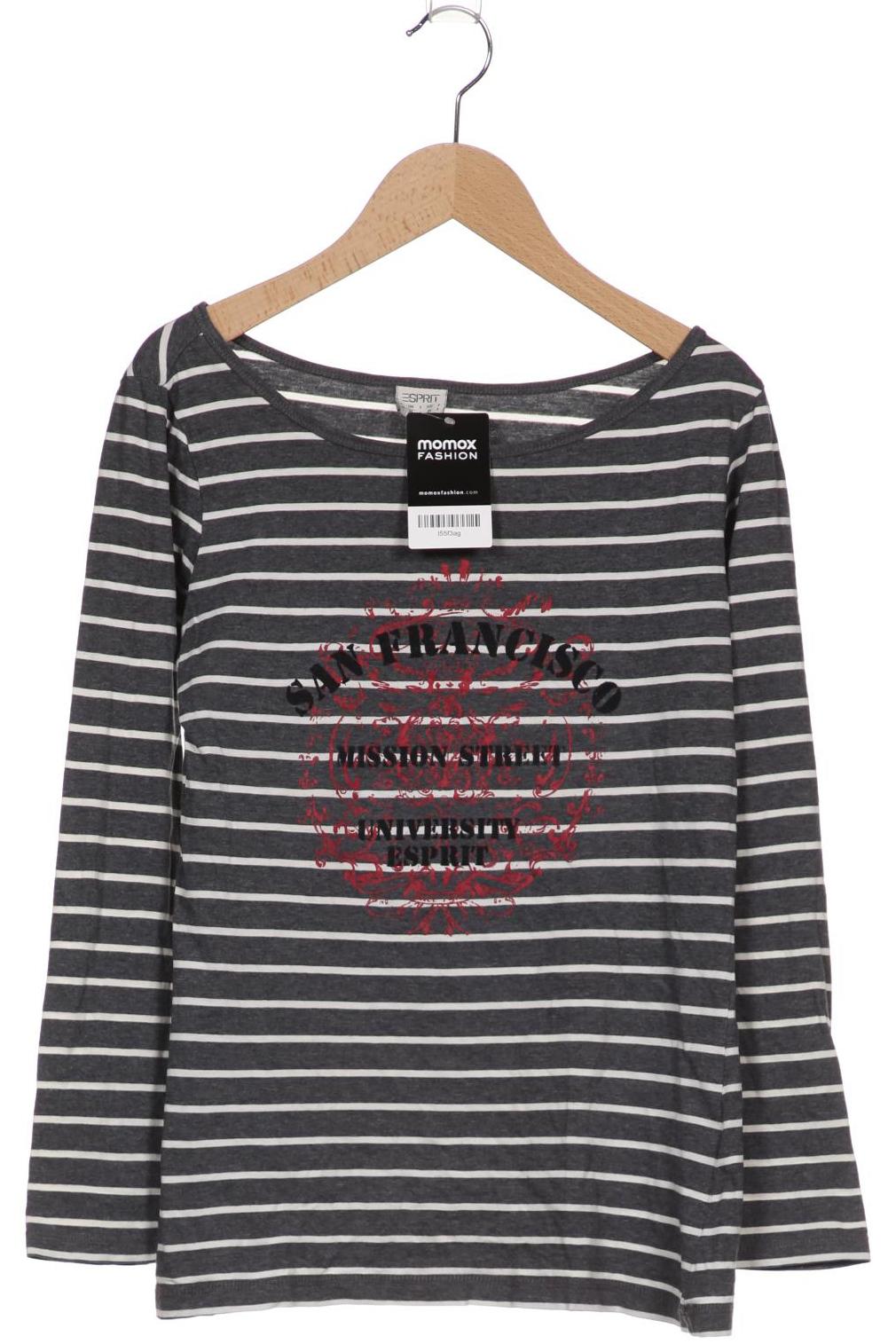 

Esprit Damen Langarmshirt, grau, Gr. 38