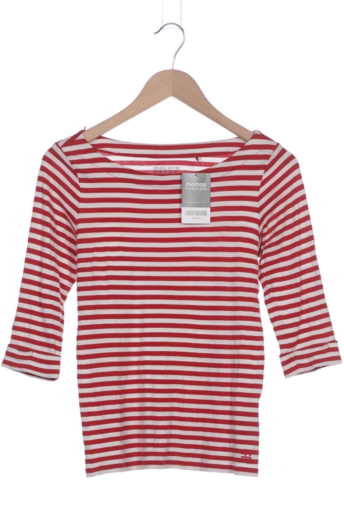 

Esprit Damen Langarmshirt, rot, Gr. 36