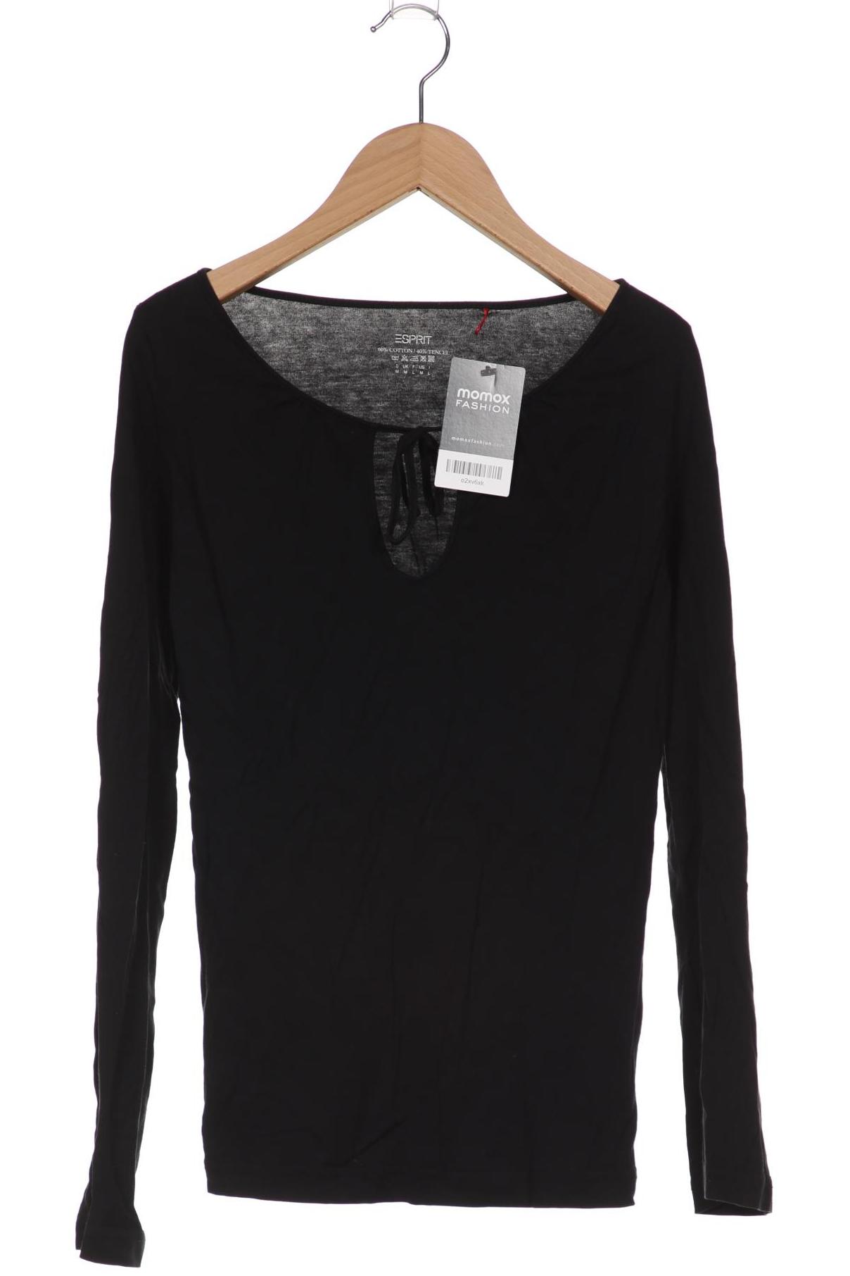 

Esprit Damen Langarmshirt, schwarz, Gr. 38