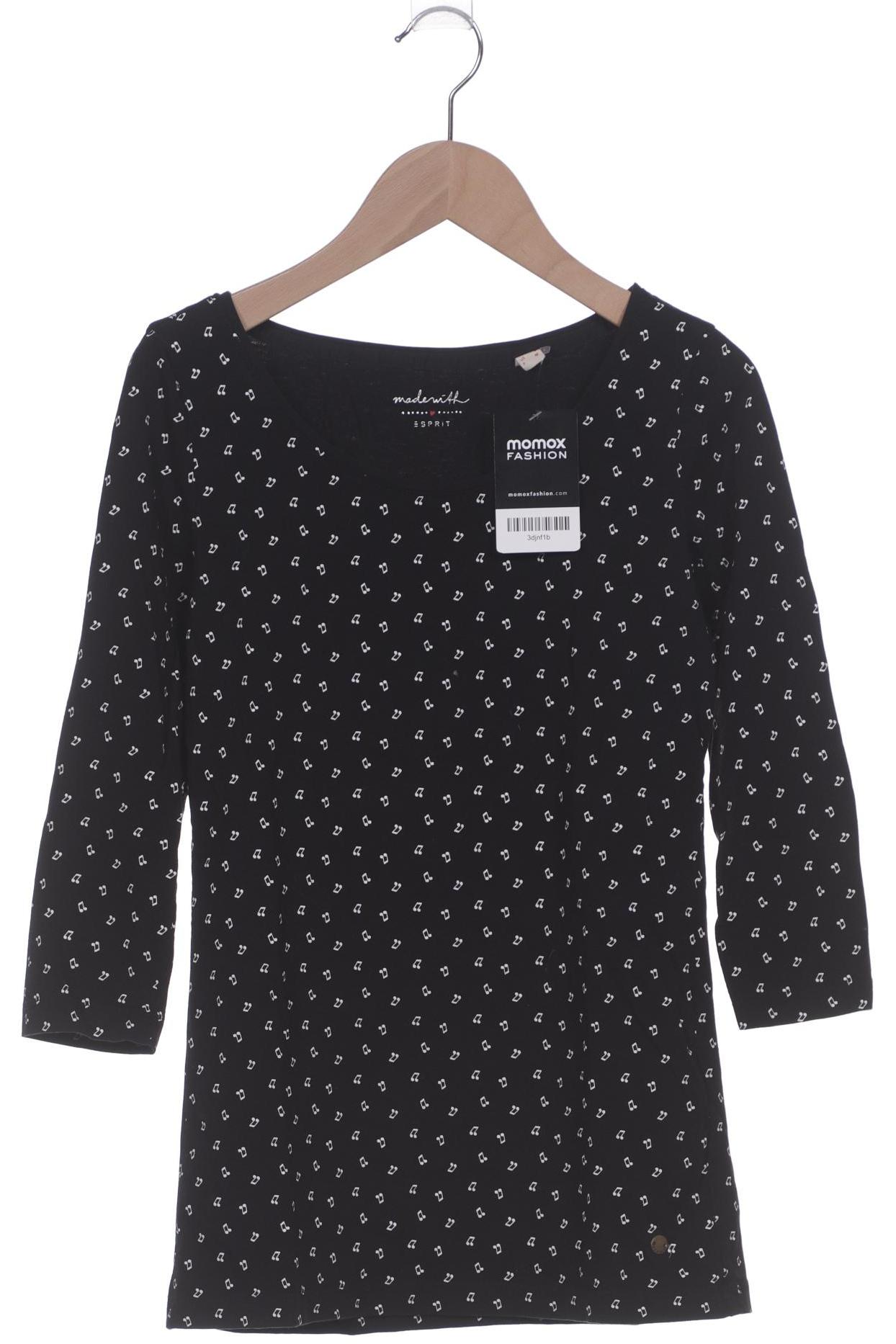 

Esprit Damen Langarmshirt, schwarz, Gr. 36