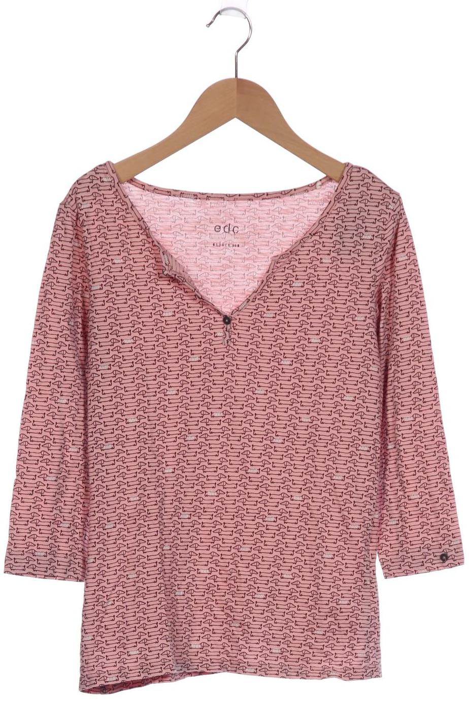 

Esprit Damen Langarmshirt, pink, Gr. 36