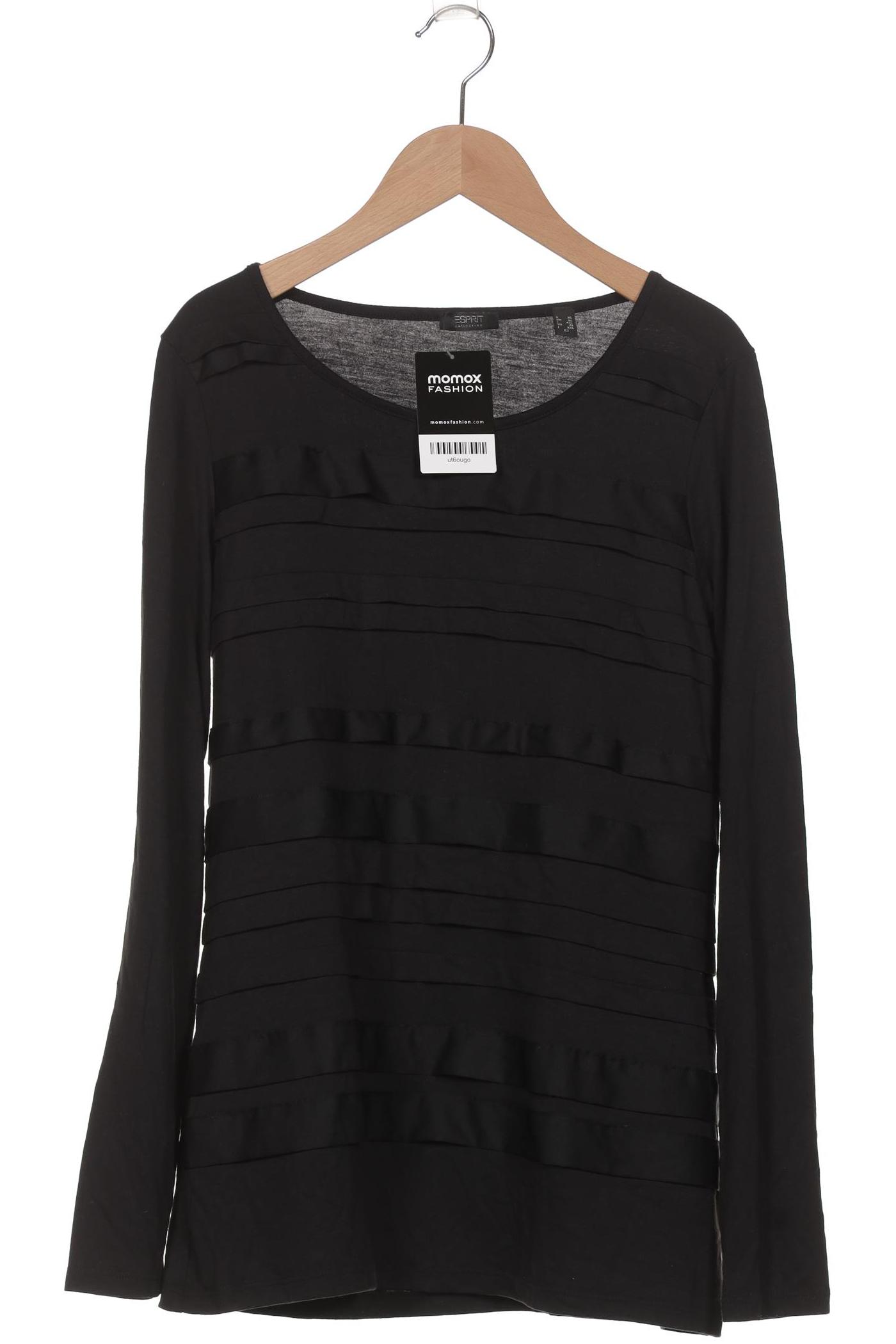 

Esprit Damen Langarmshirt, schwarz, Gr. 44
