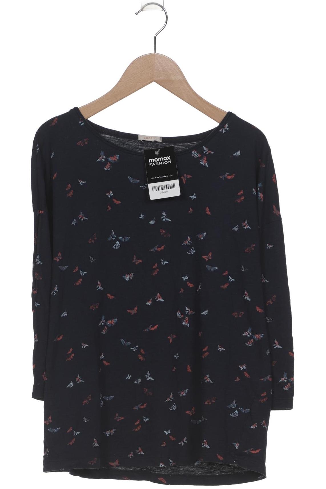 

Esprit Damen Langarmshirt, marineblau, Gr. 38