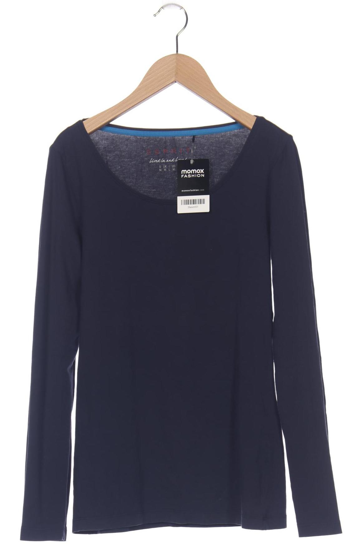 

Esprit Damen Langarmshirt, marineblau, Gr. 38