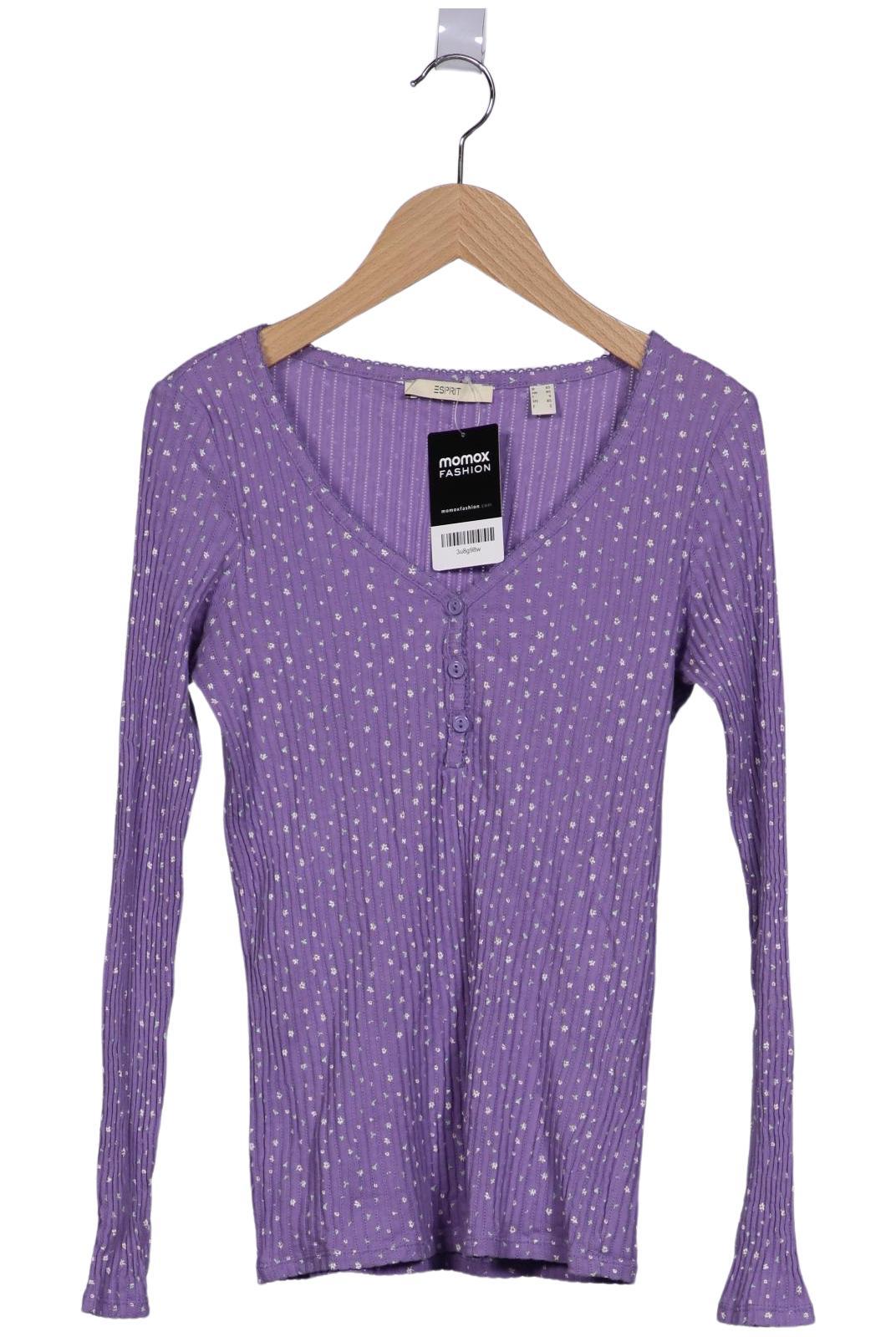 

Esprit Damen Langarmshirt, flieder, Gr. 34