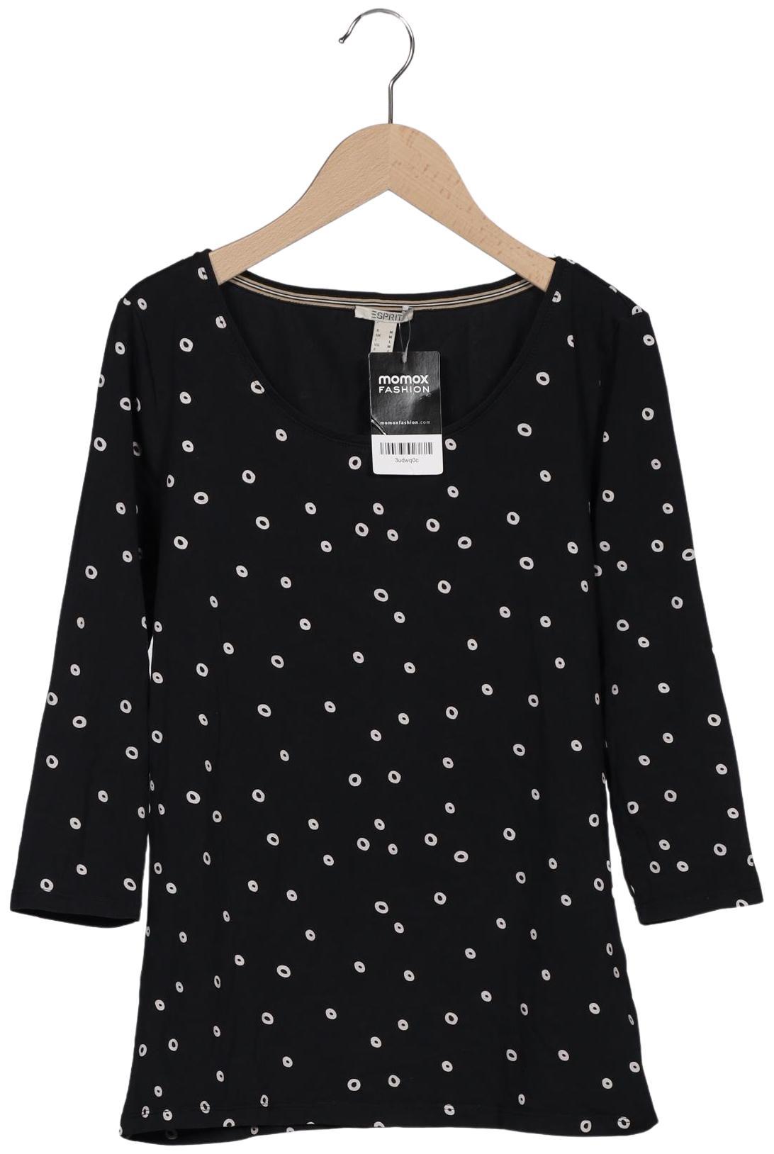 

Esprit Damen Langarmshirt, schwarz, Gr. 38