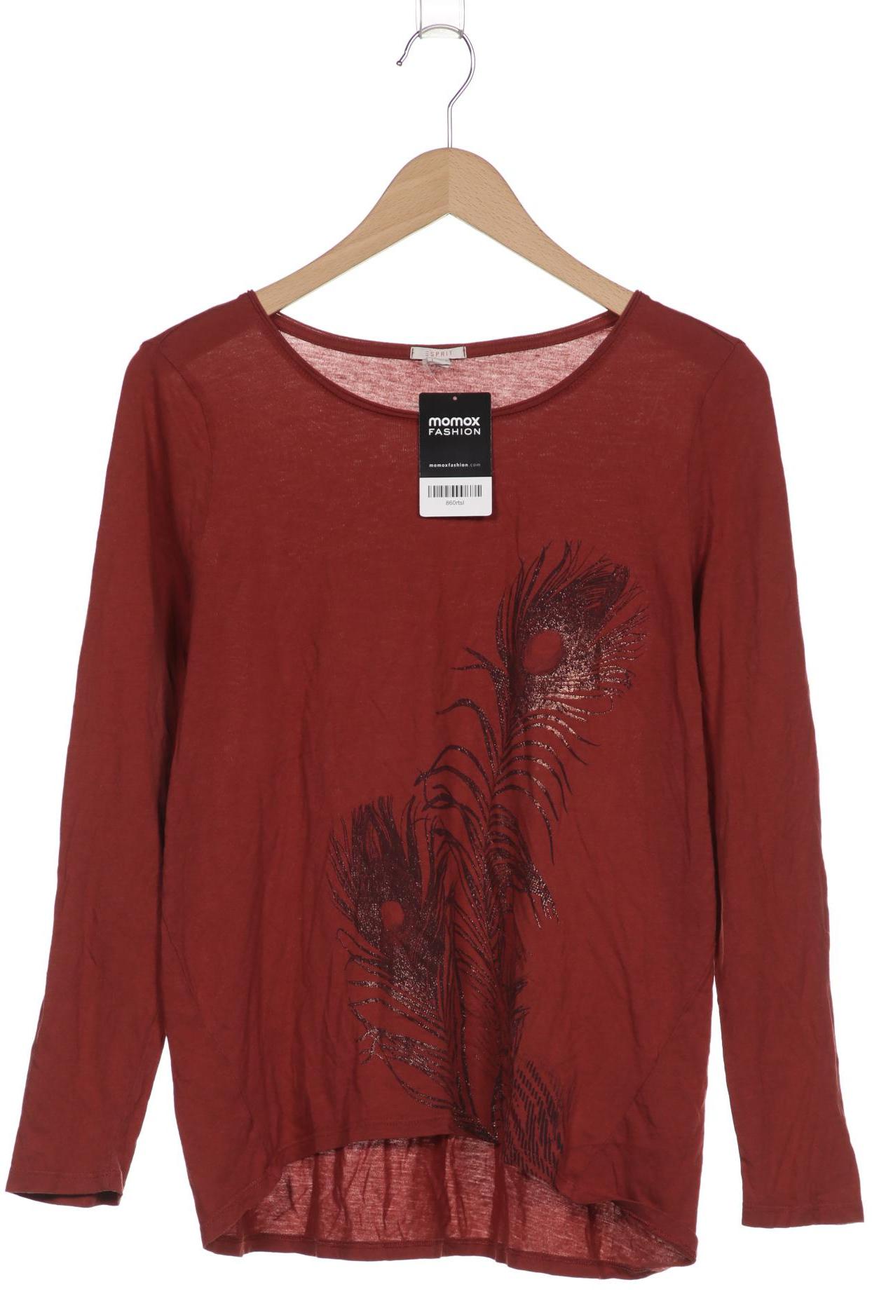 

Esprit Damen Langarmshirt, bordeaux, Gr. 38