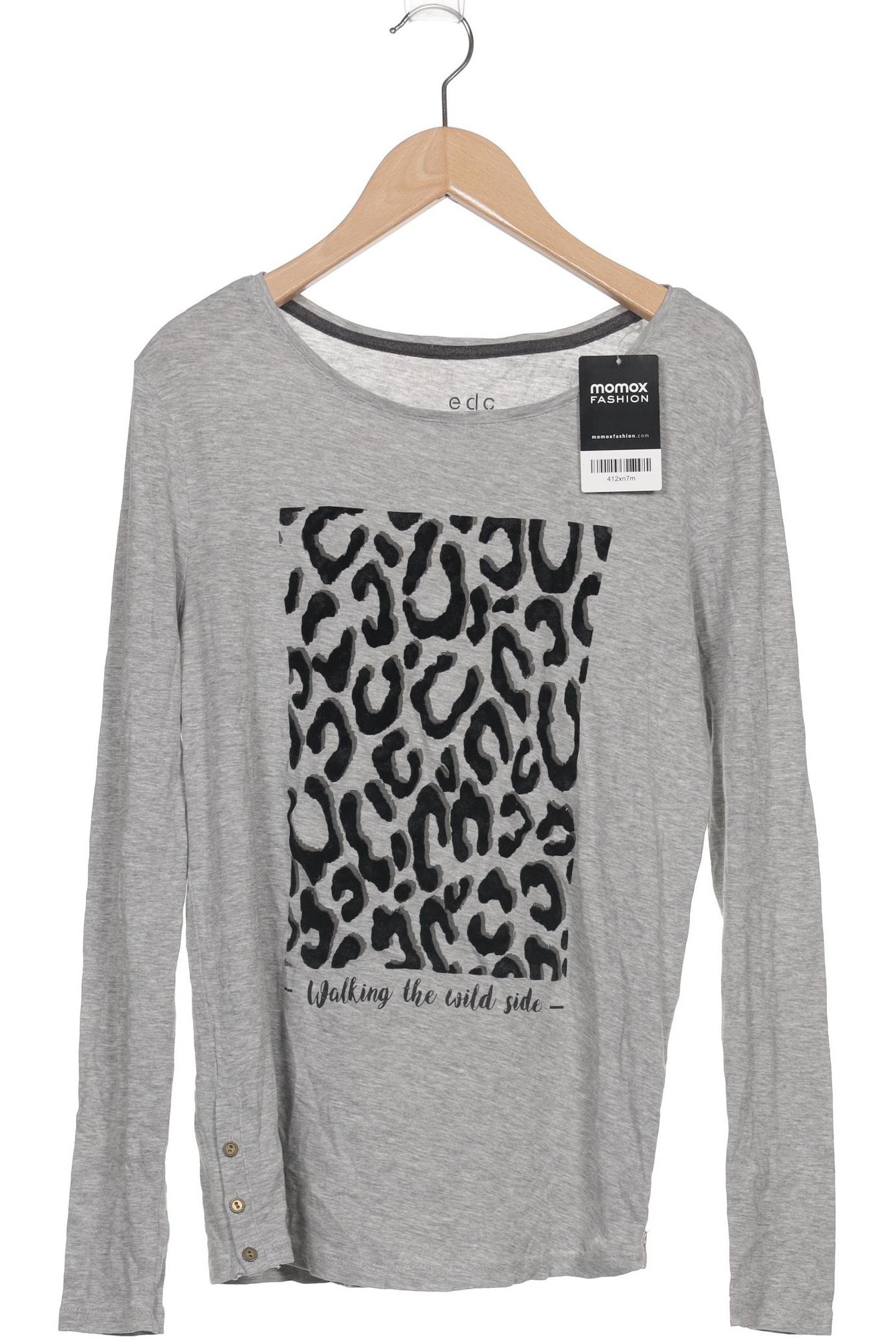 

Esprit Damen Langarmshirt, grau, Gr. 36