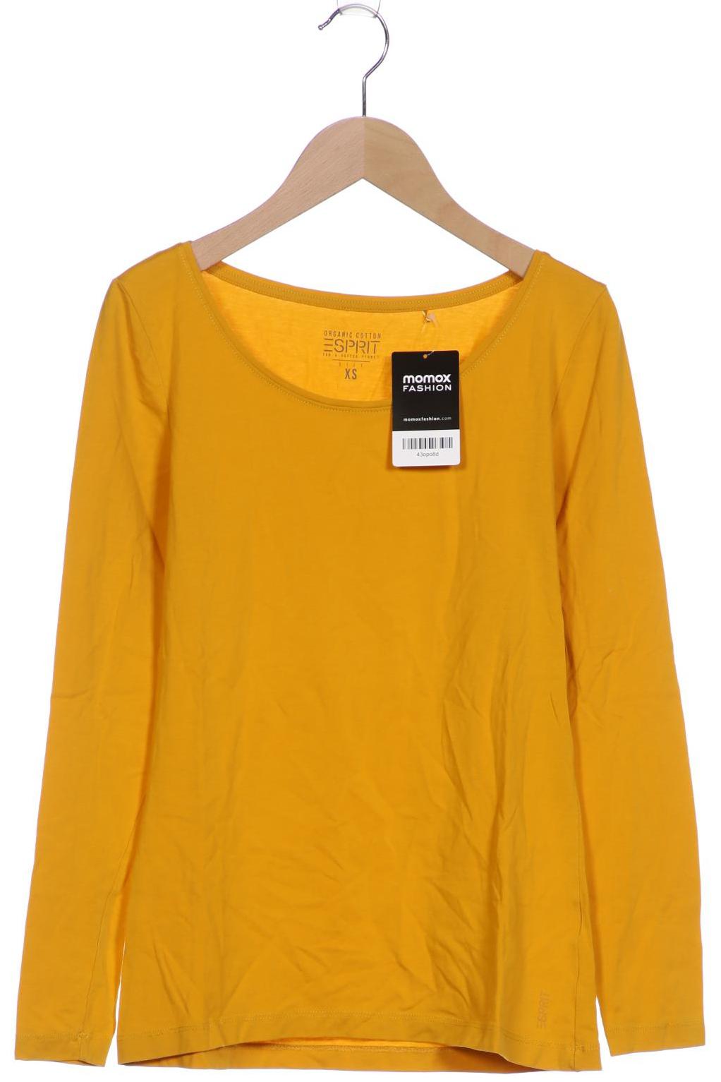

Esprit Damen Langarmshirt, gelb, Gr. 34