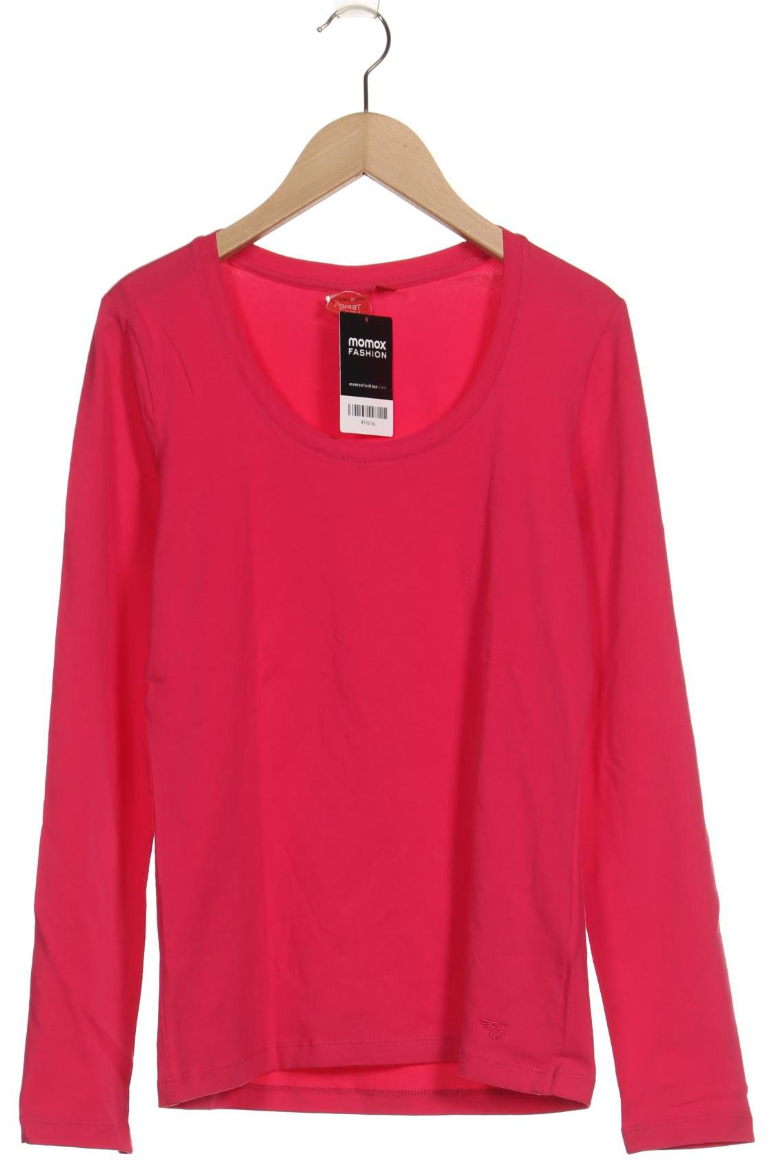 

Esprit Damen Langarmshirt, pink, Gr. 38