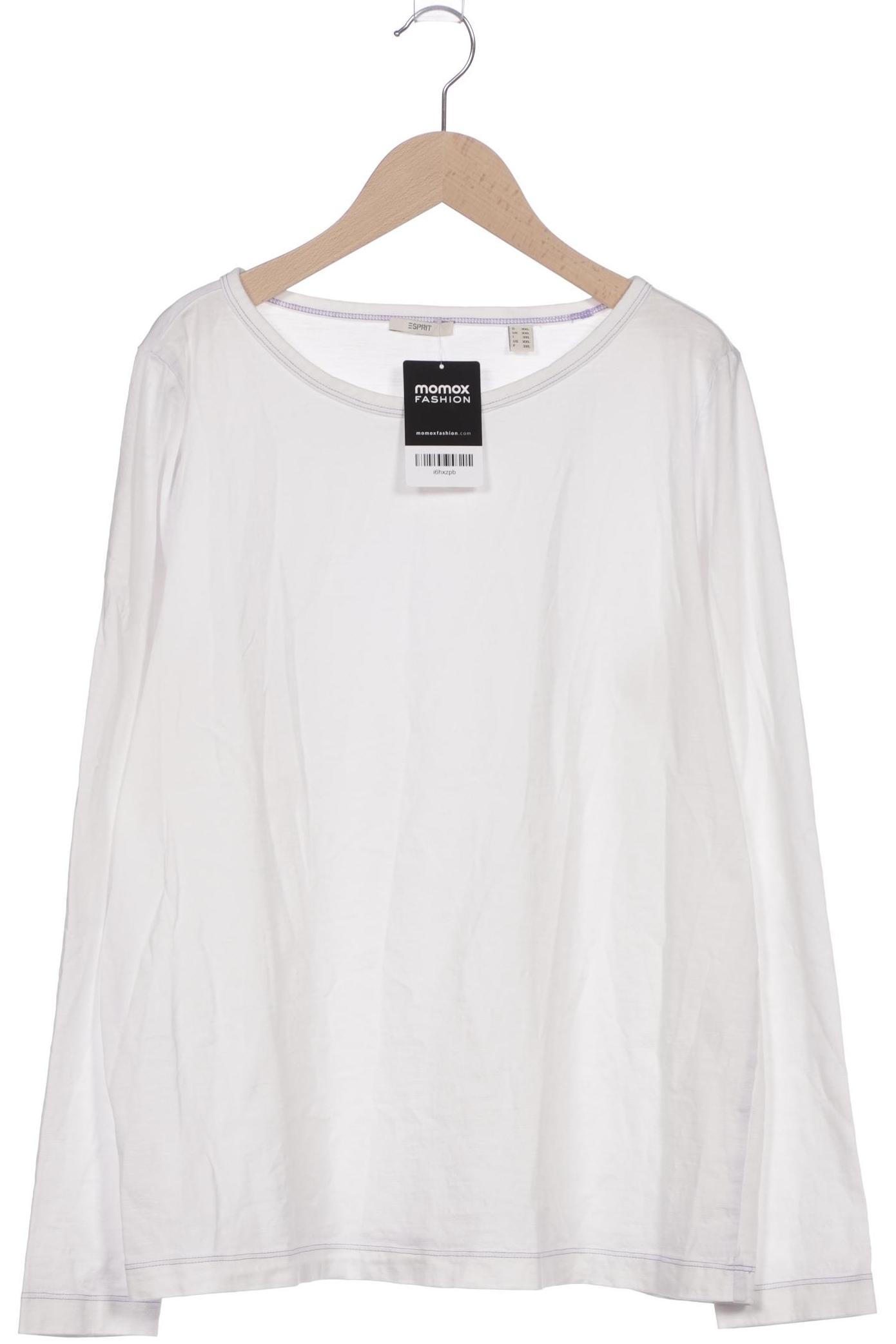 

Esprit Damen Langarmshirt, weiß, Gr. 46