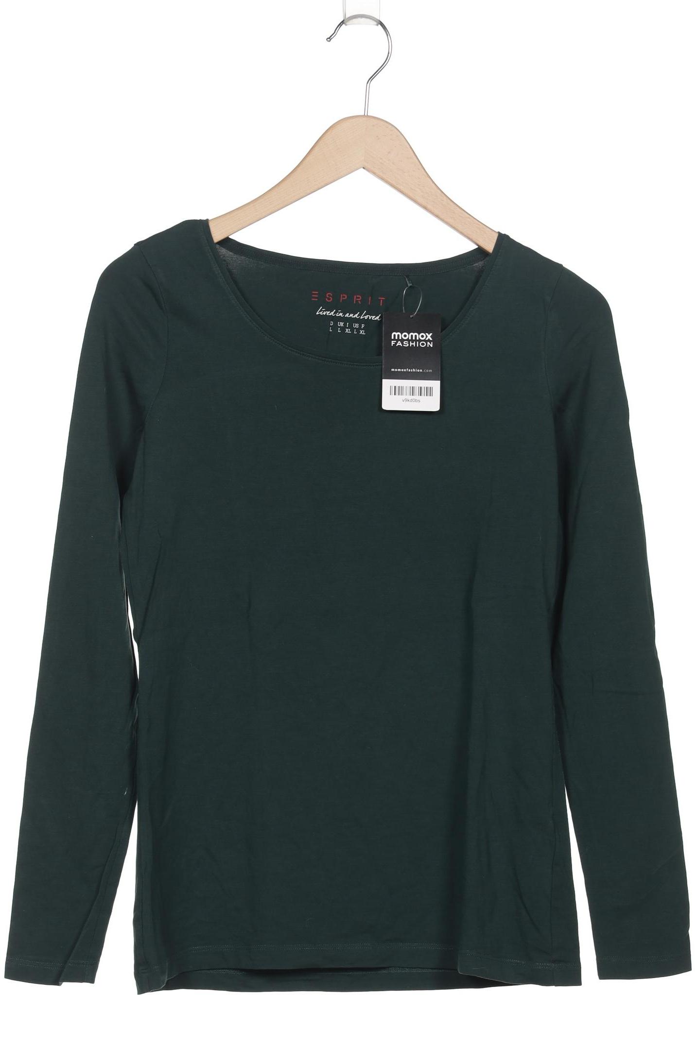 

Esprit Damen Langarmshirt, grün, Gr. 42