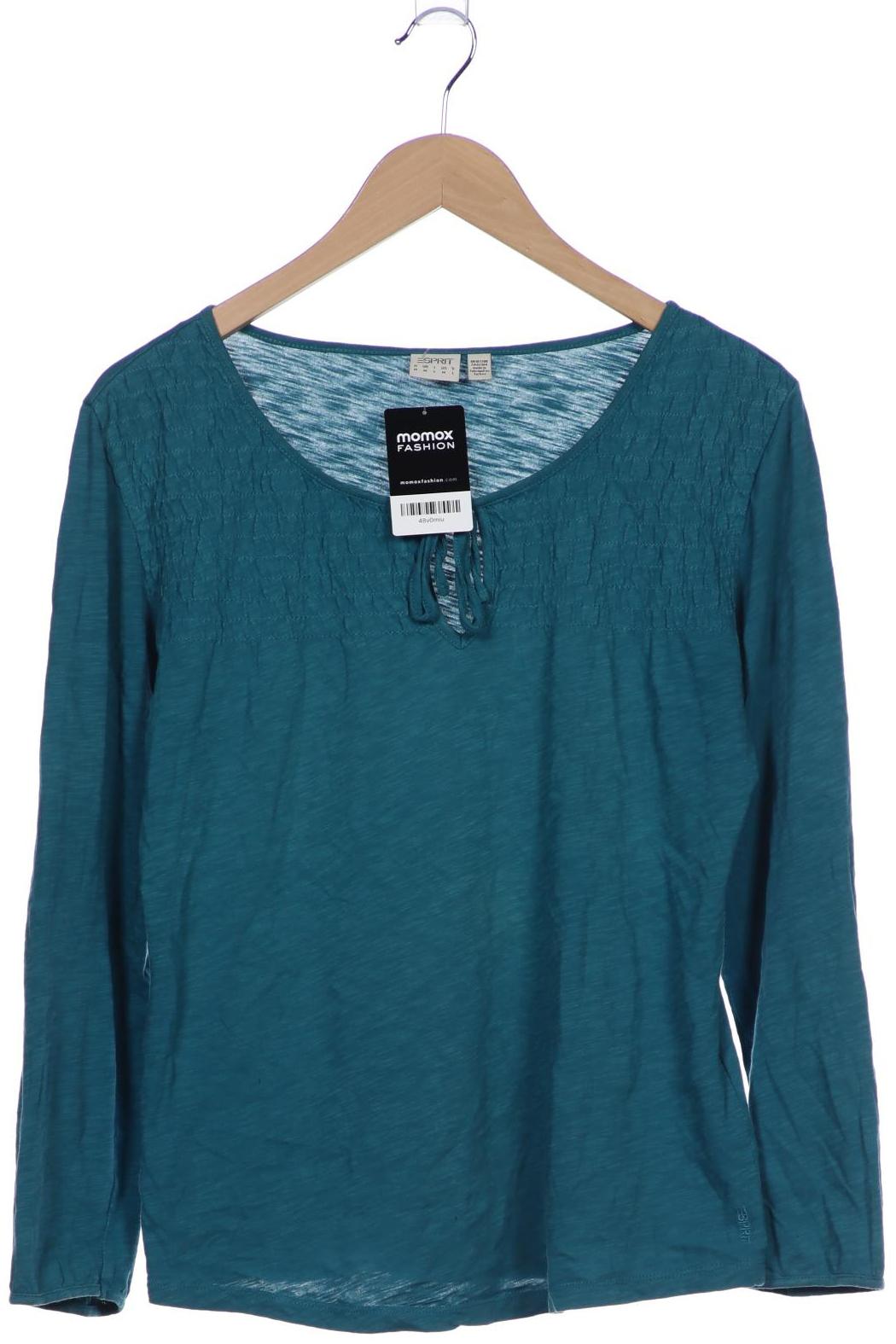 

Esprit Damen Langarmshirt, türkis, Gr. 38