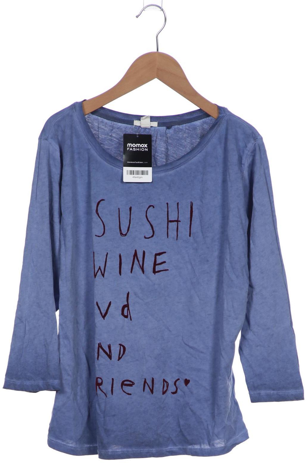 

Esprit Damen Langarmshirt, blau, Gr. 34