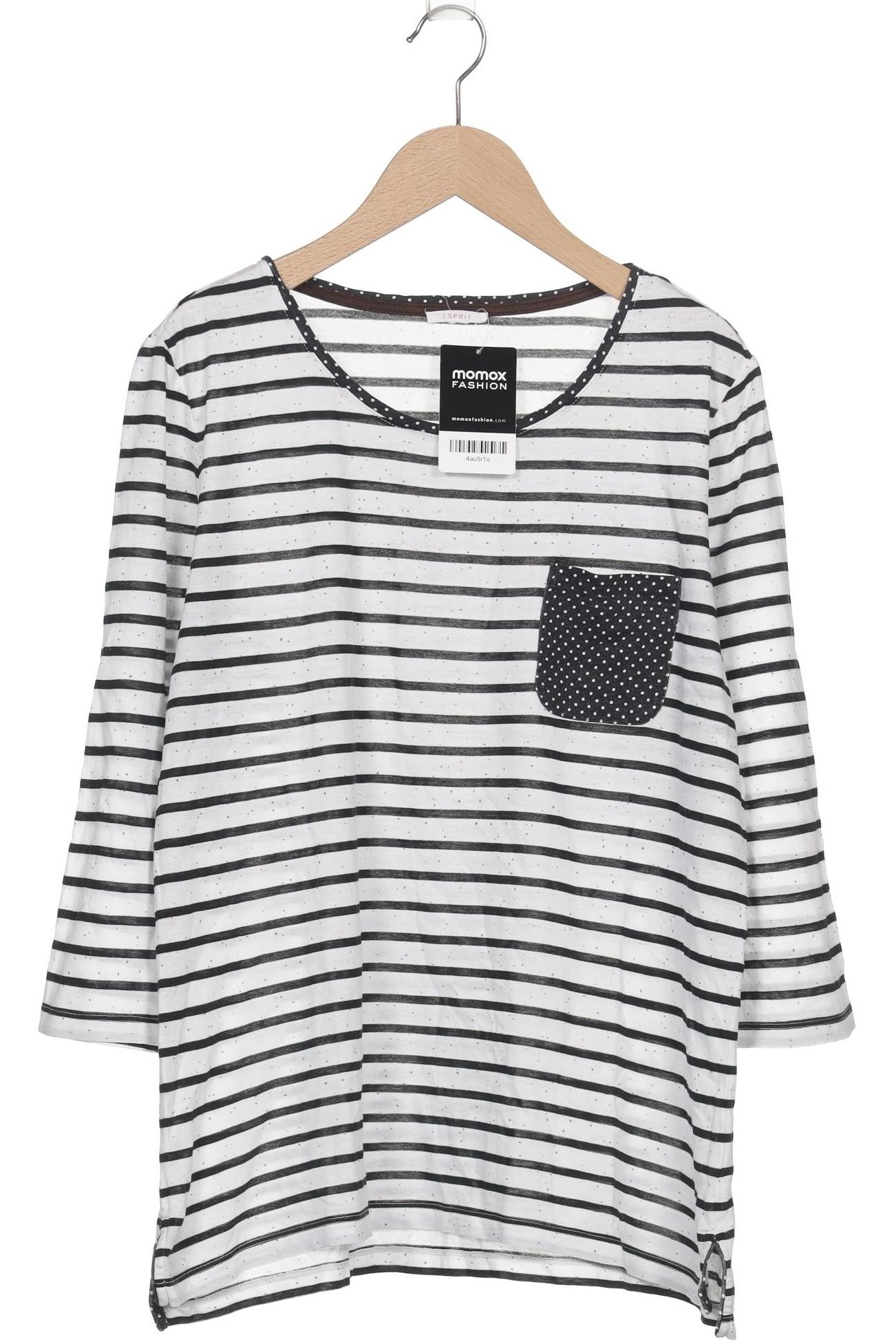 

Esprit Damen Langarmshirt, weiß, Gr. 46