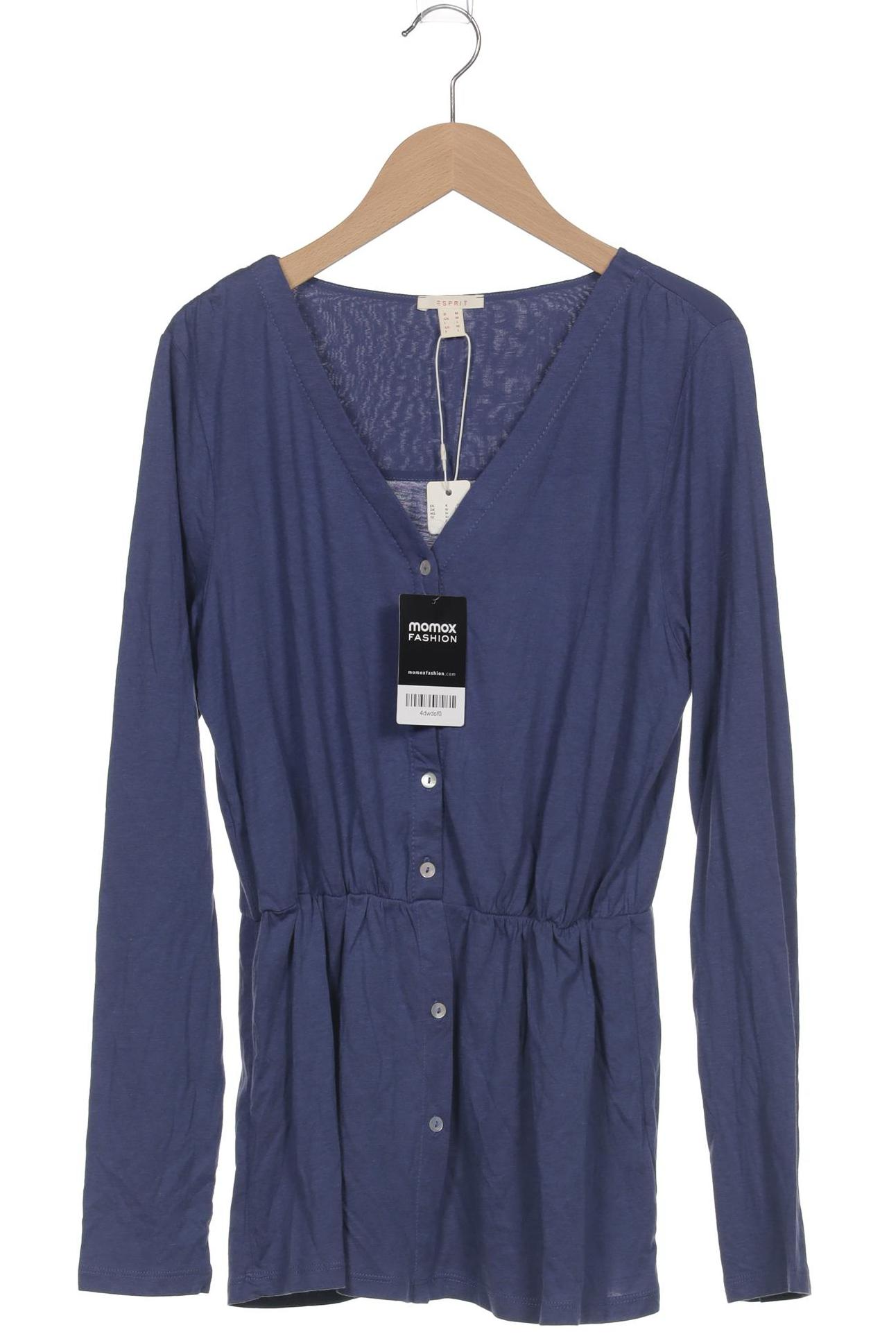 

Esprit Damen Langarmshirt, blau, Gr. 38