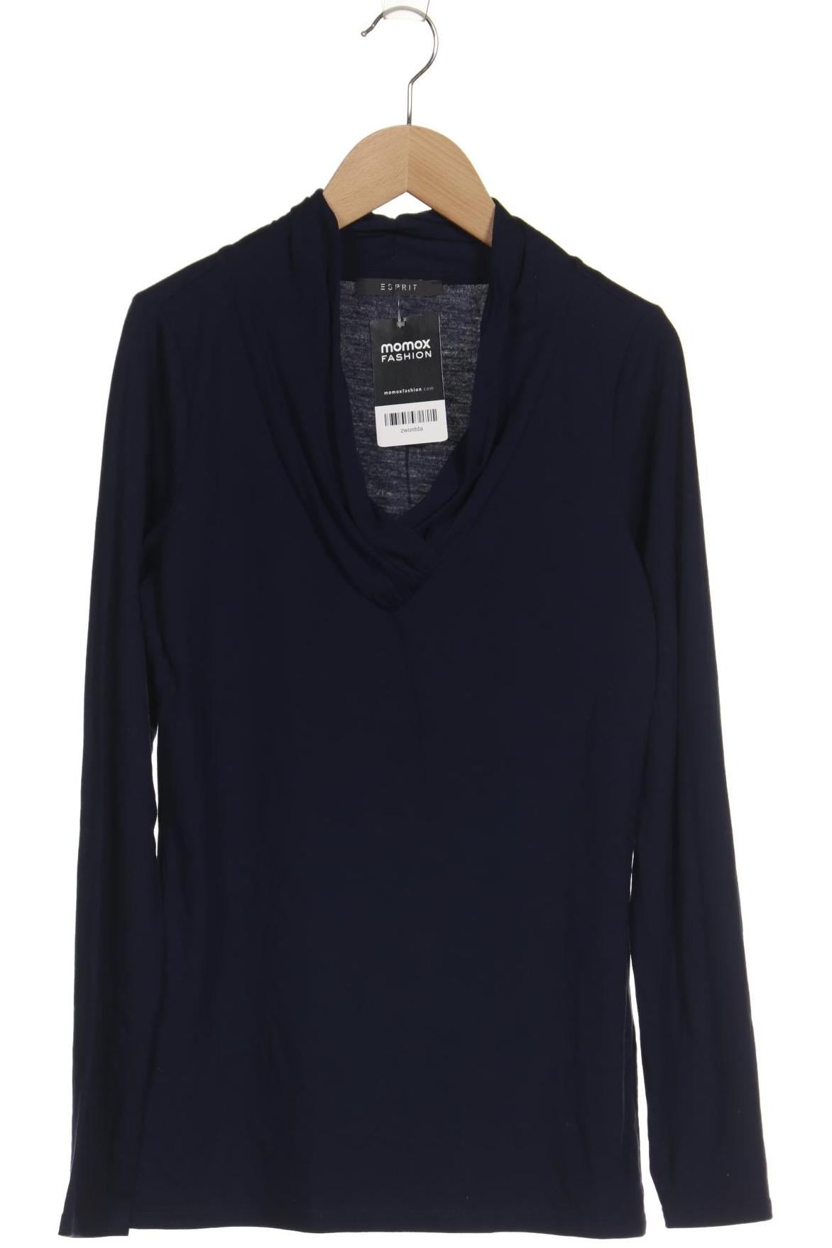 

Esprit Damen Langarmshirt, marineblau, Gr. 36