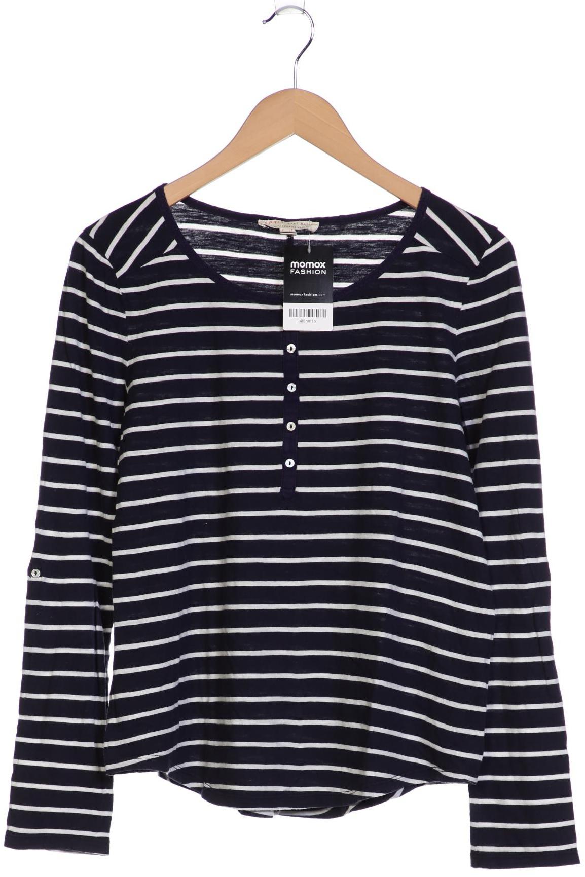 

Esprit Damen Langarmshirt, marineblau, Gr. 36