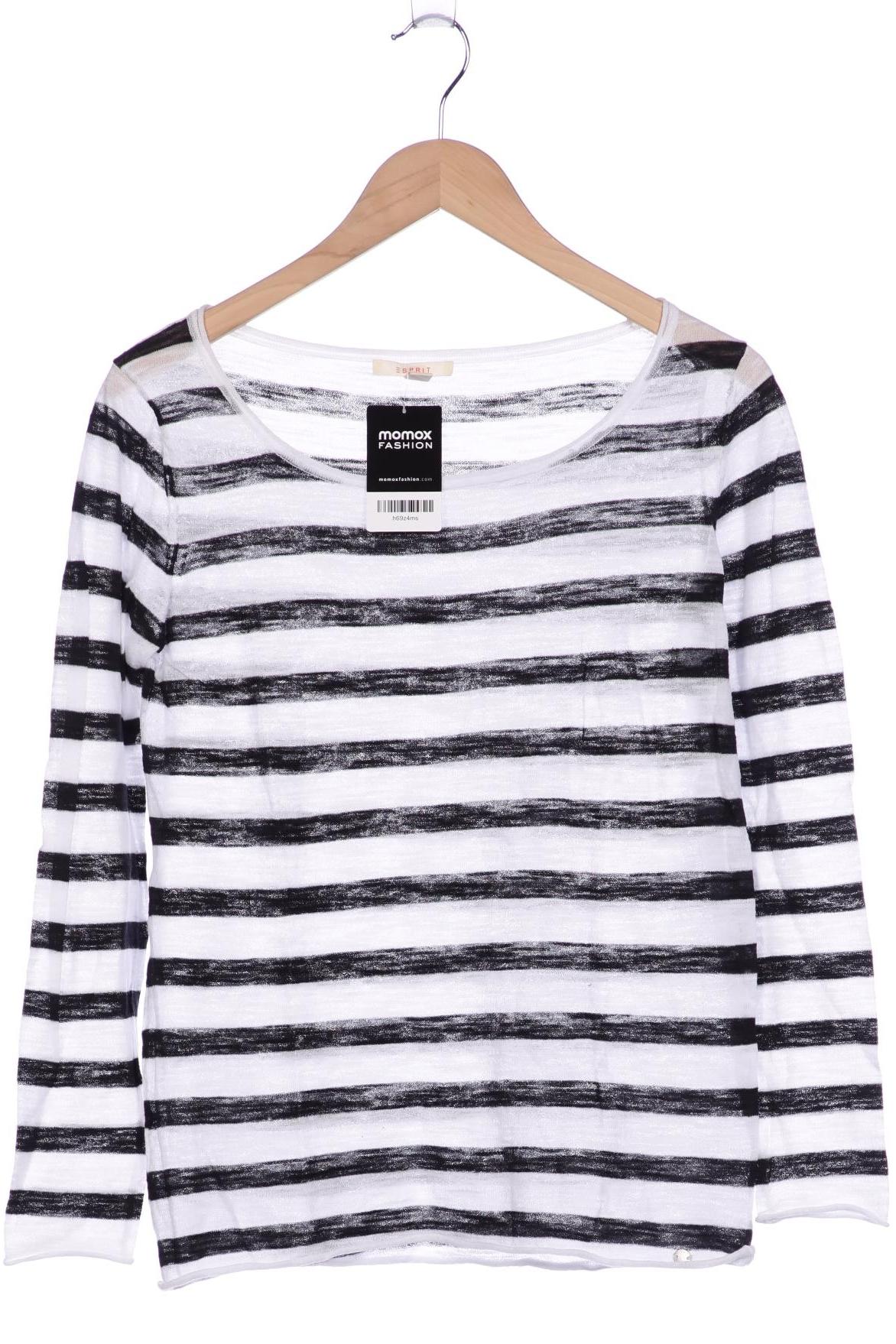 

Esprit Damen Langarmshirt, weiß, Gr. 36