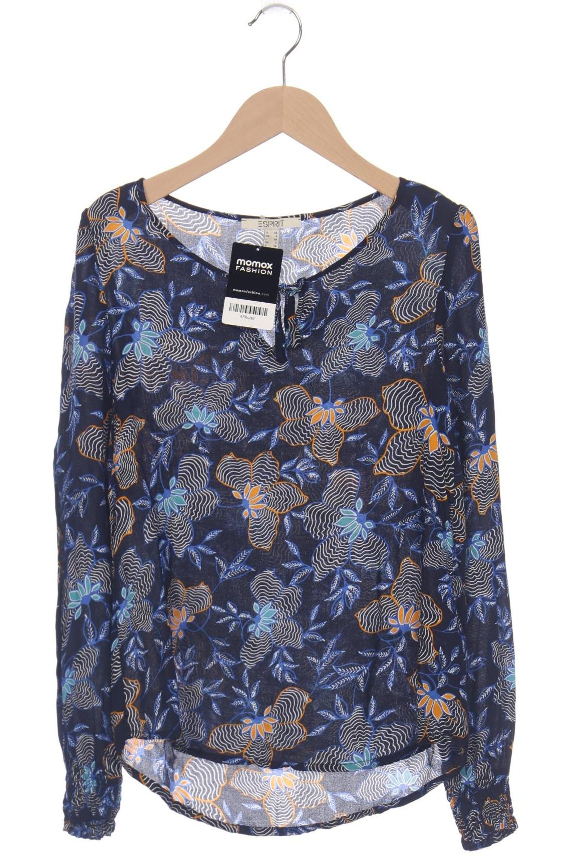 

Esprit Damen Langarmshirt, marineblau, Gr. 34