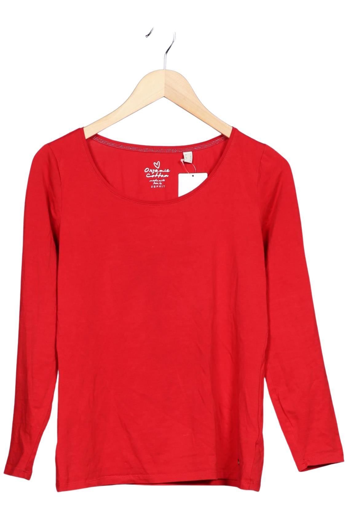 

Esprit Damen Langarmshirt, rot, Gr. 36