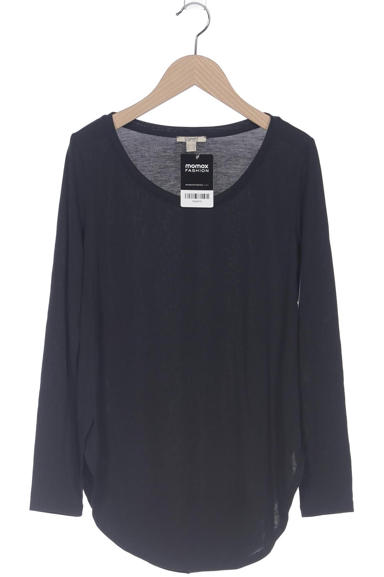 

Esprit Damen Langarmshirt, schwarz, Gr. 34